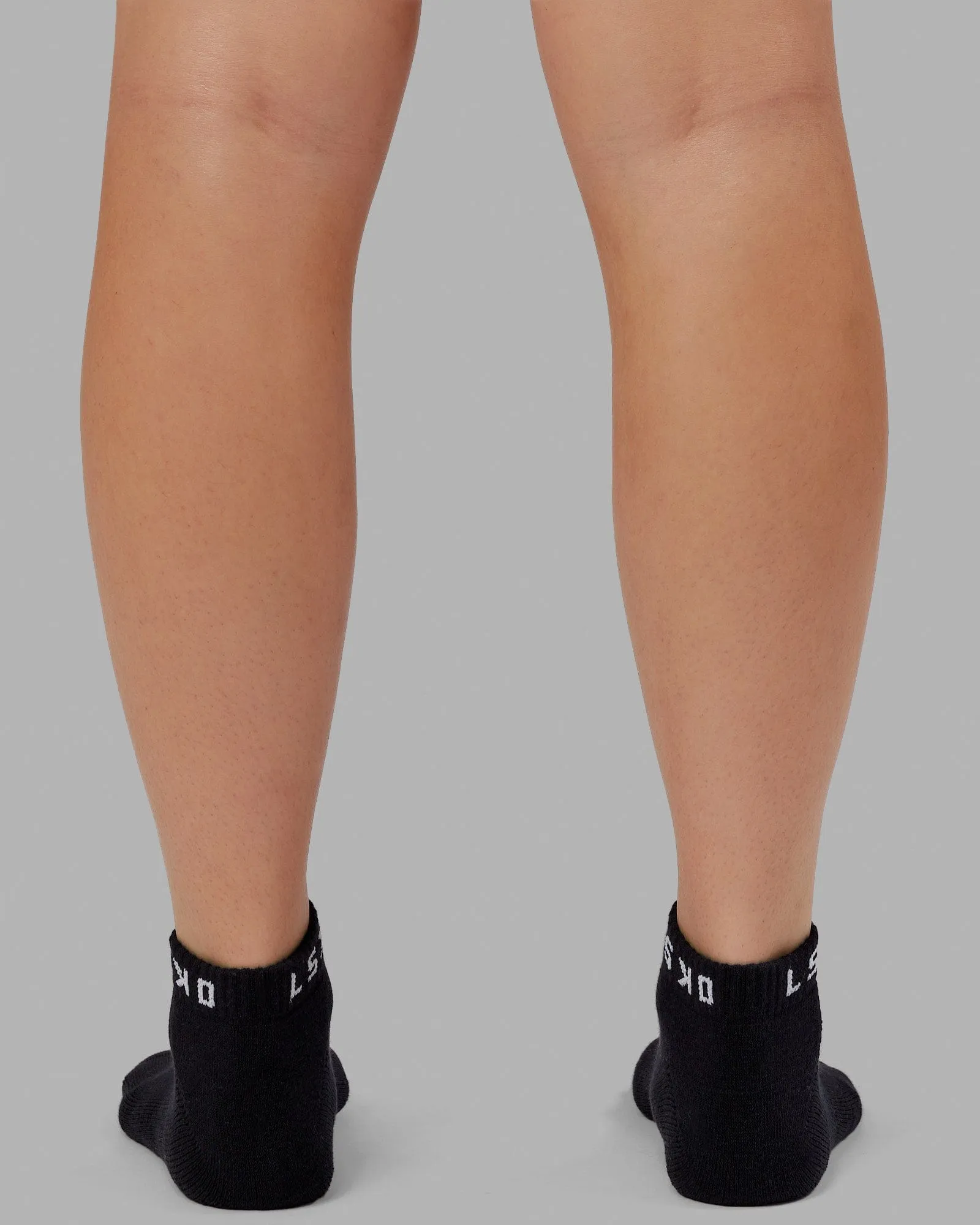 Daily Ankle Socks 3 Pack - Black sold by LSKD product image thumbnail 4