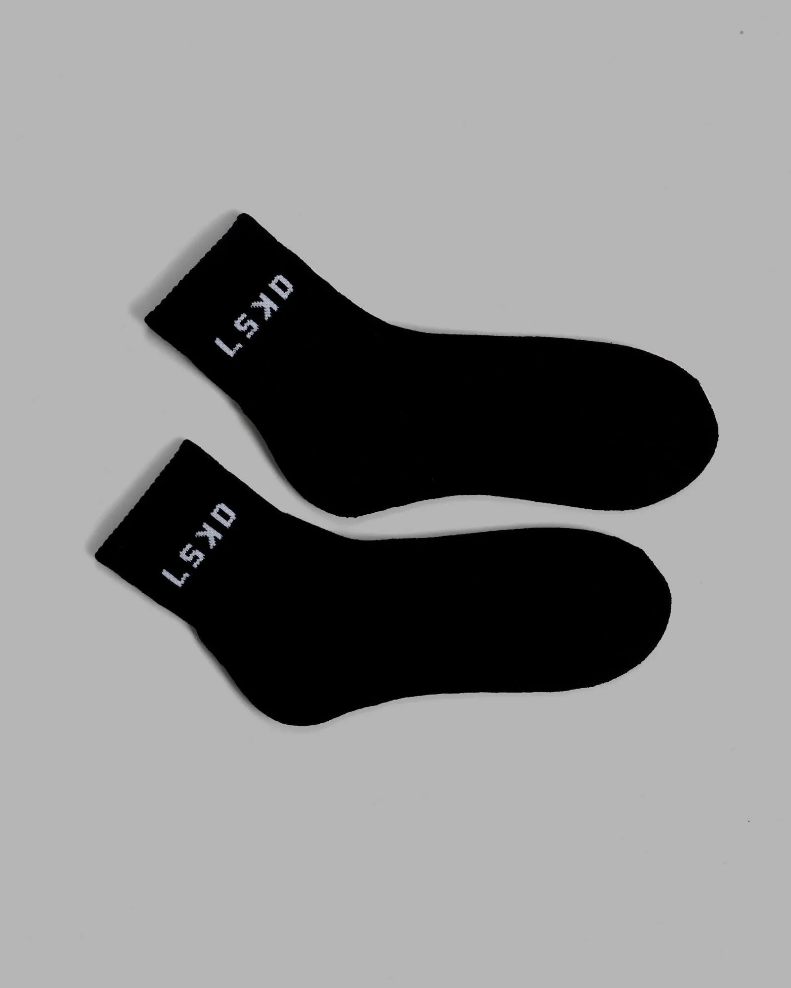Daily Quarter Sock 3 Pack - Black-White sold by LSKD product image thumbnail 5