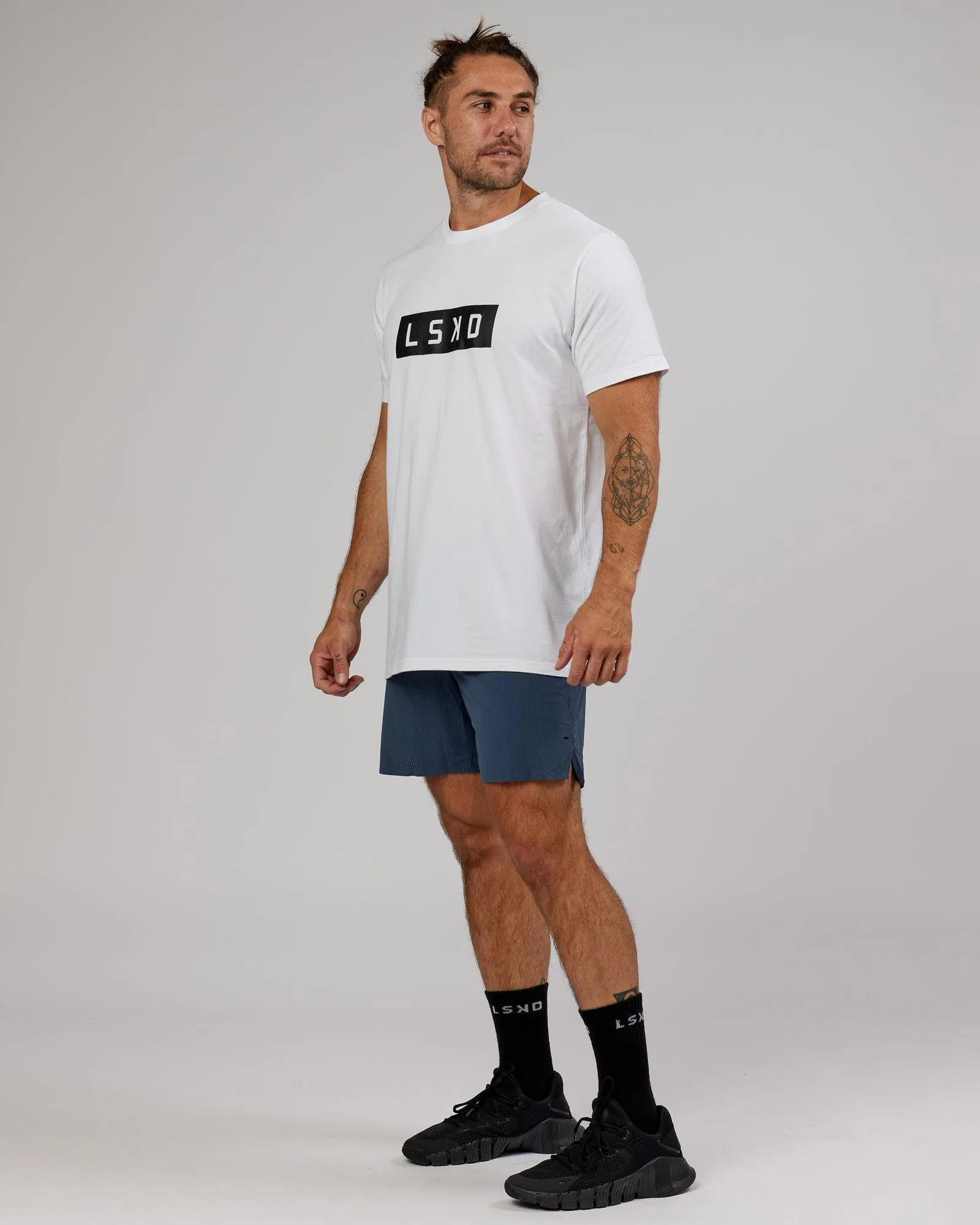 UltraAir 6" Lined Performance Shorts - Light Navy sold by LSKD product image thumbnail 4