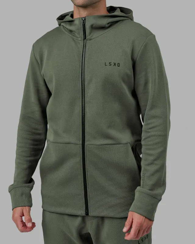 Athlete ForgedFleece Zip Up Hoodie - Future Dusk | Parallel