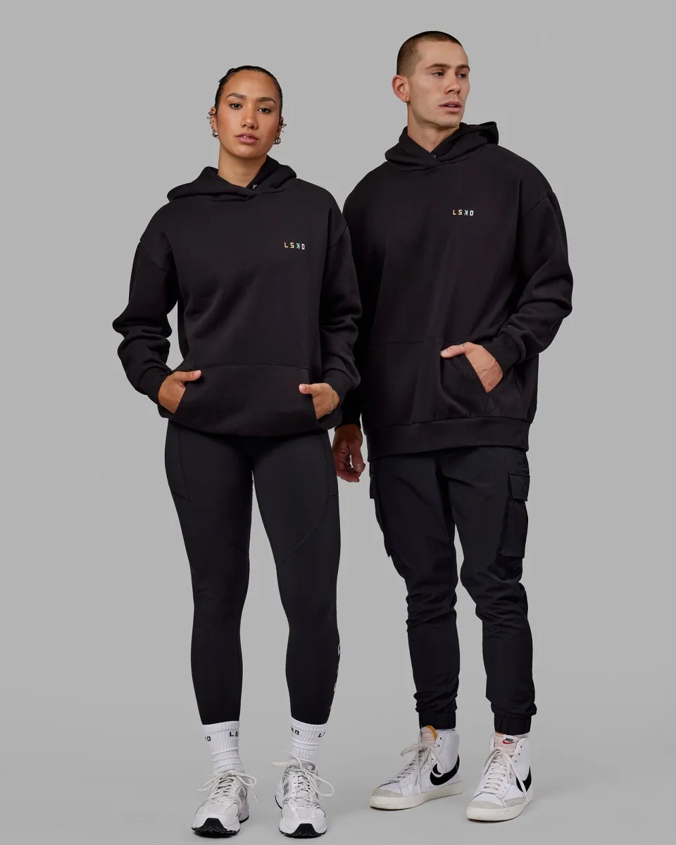 Unisex Amplify Hoodie Oversize - Pride-Black | Parallel