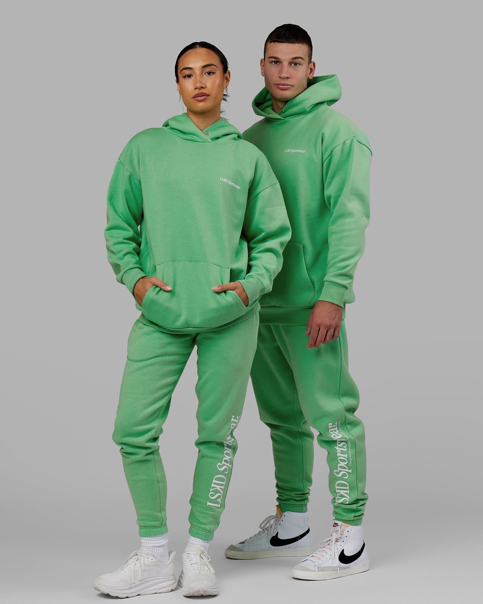 Unisex Motion Hoodie Oversize - Apple Mint sold by LSKD