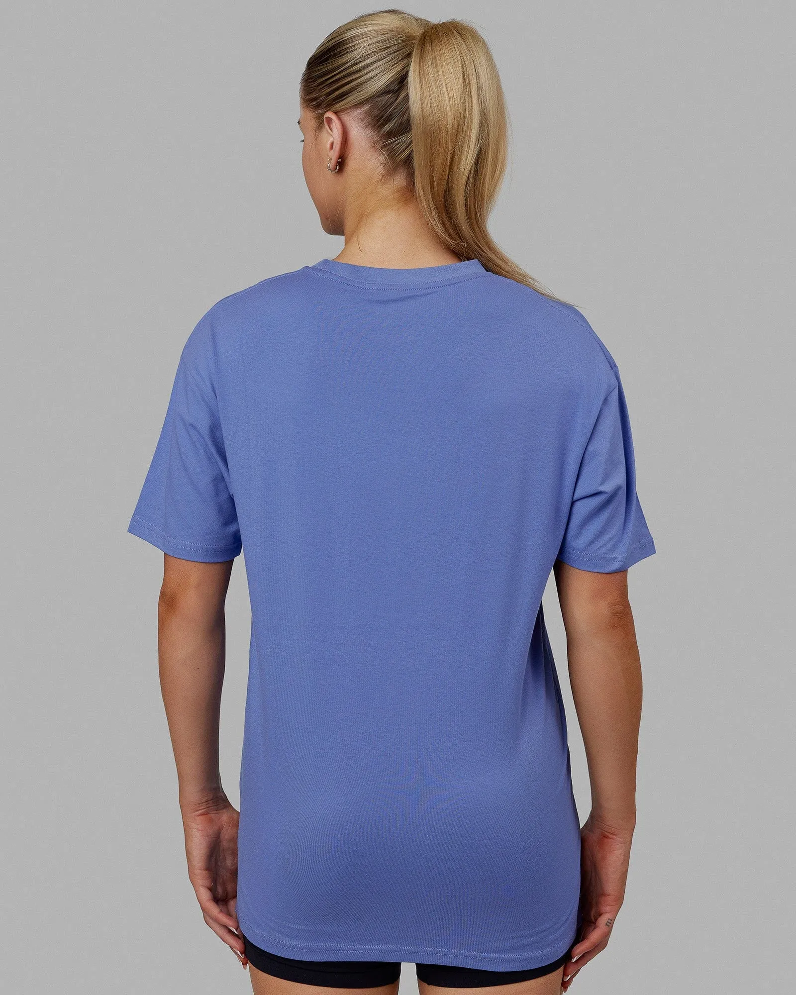 Unisex 1% Better FLXCotton Tee Oversize - Cornflower Blue sold by LSKD product image thumbnail 5