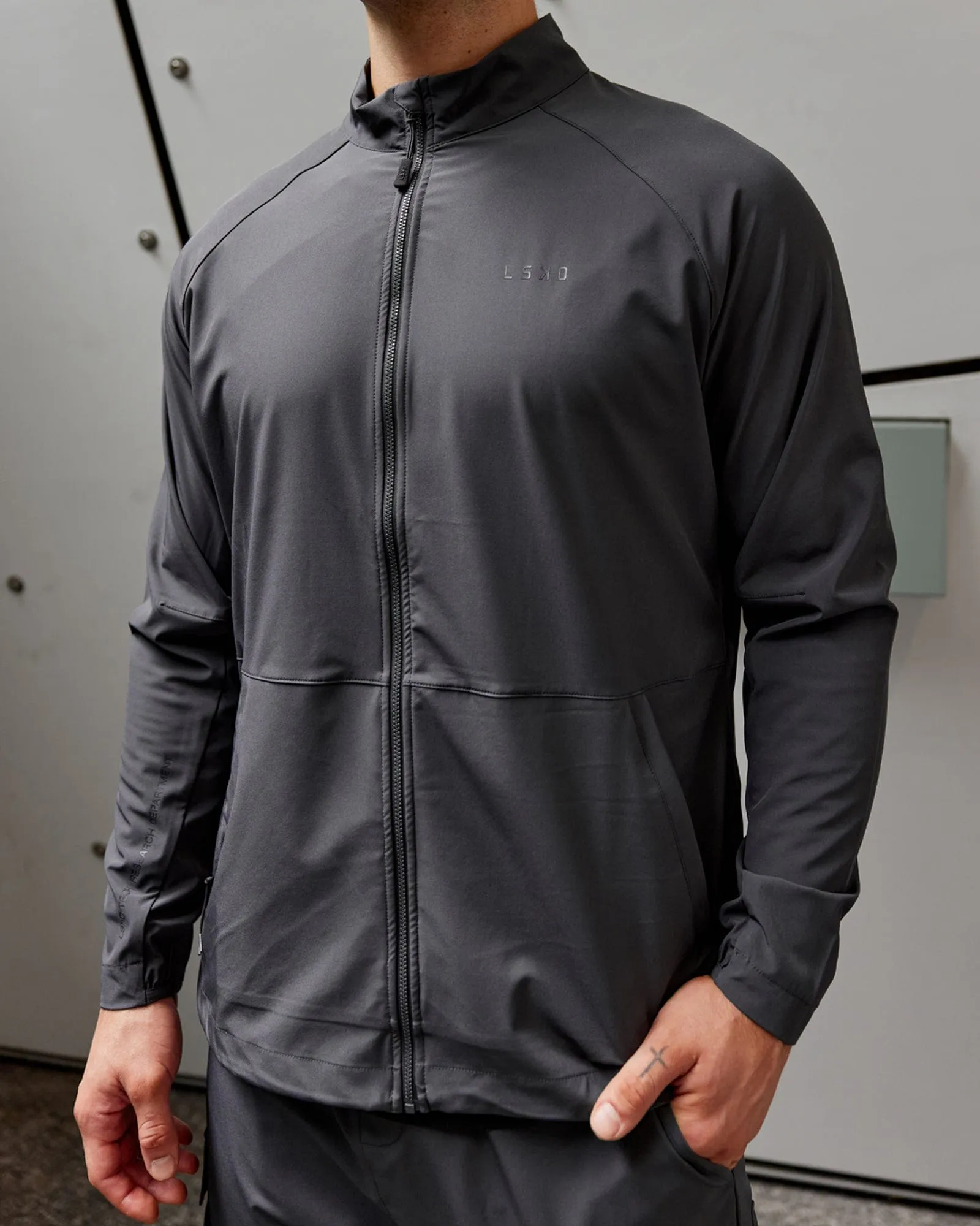 Energy Stretch Performance Jacket - Asphalt sold by LSKD product image thumbnail 2