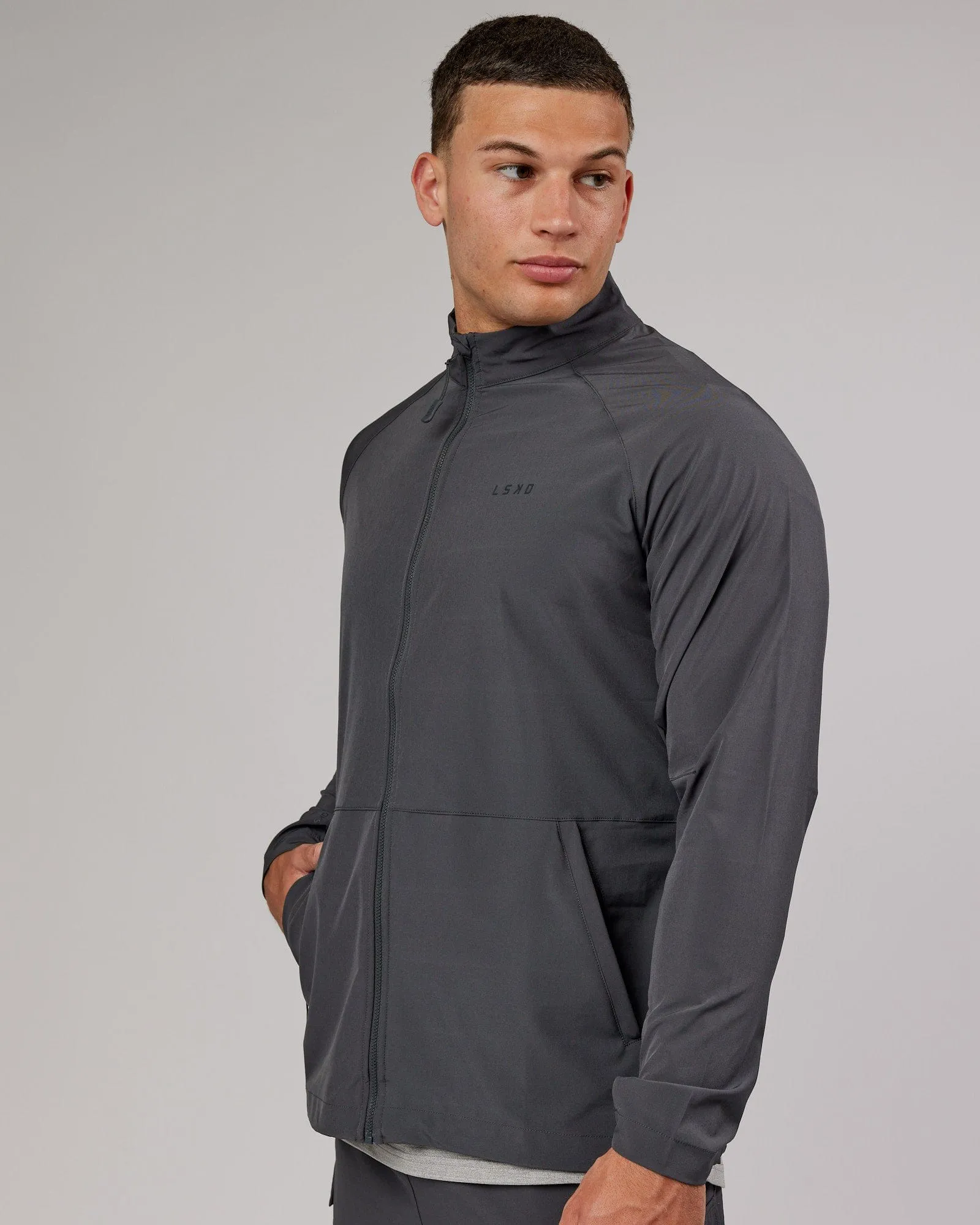 Energy Stretch Performance Jacket - Asphalt sold by LSKD