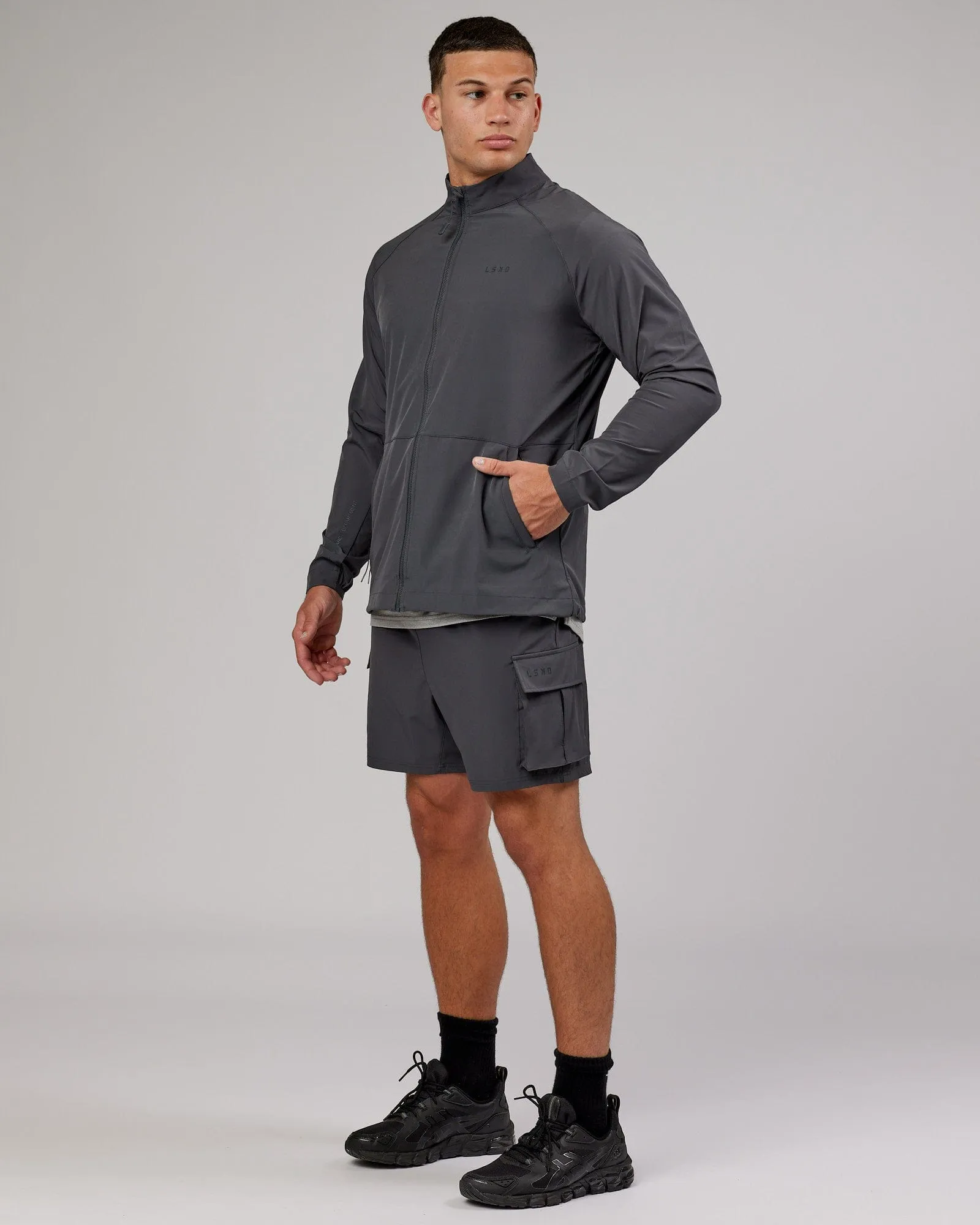 Energy Stretch Performance Jacket - Asphalt sold by LSKD product image thumbnail 5