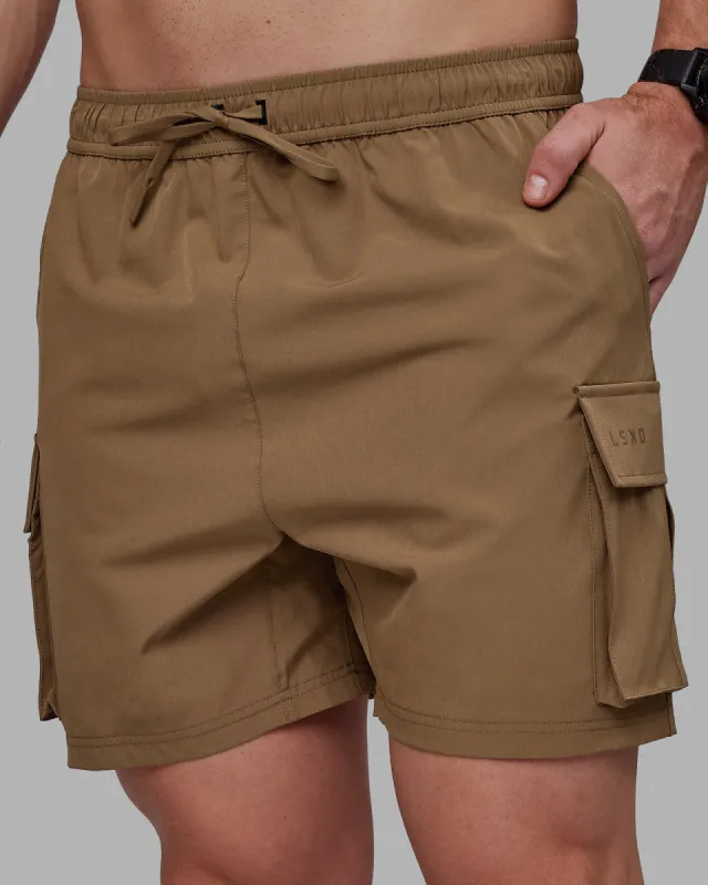 Energy Stretch 6" Performance Cargo Short - Otter sold by LSKD
