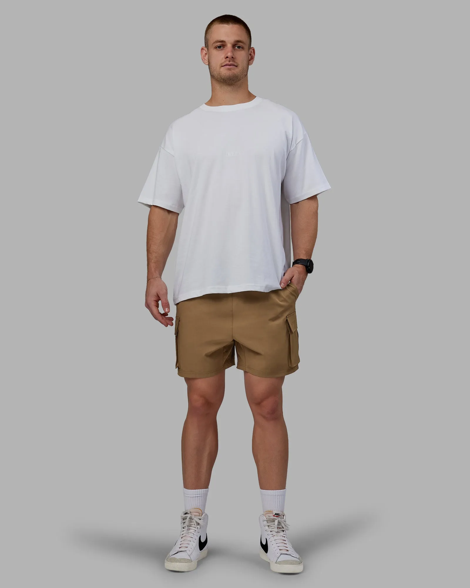 Energy Stretch 6" Performance Cargo Short - Otter sold by LSKD product image thumbnail 2