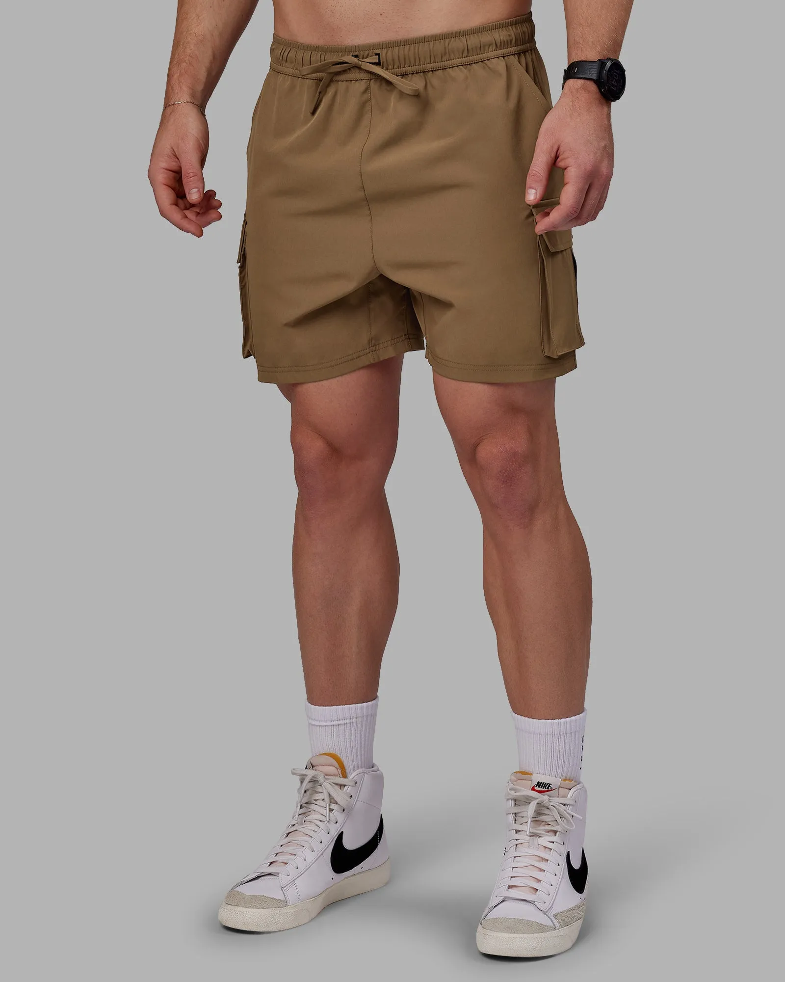 Energy Stretch 6" Performance Cargo Short - Otter sold by LSKD product image thumbnail 3