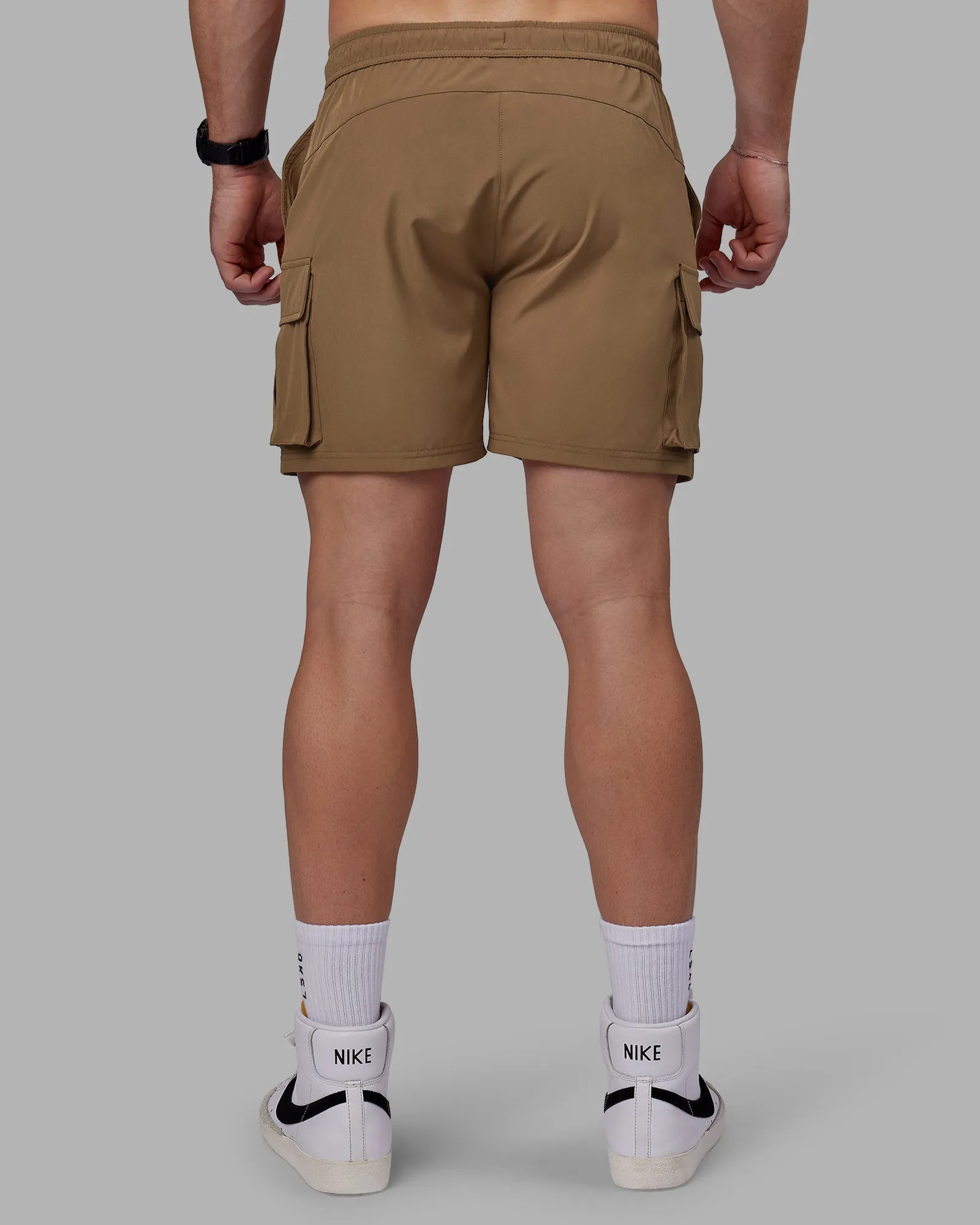 Energy Stretch 6" Performance Cargo Short - Otter sold by LSKD product image thumbnail 4