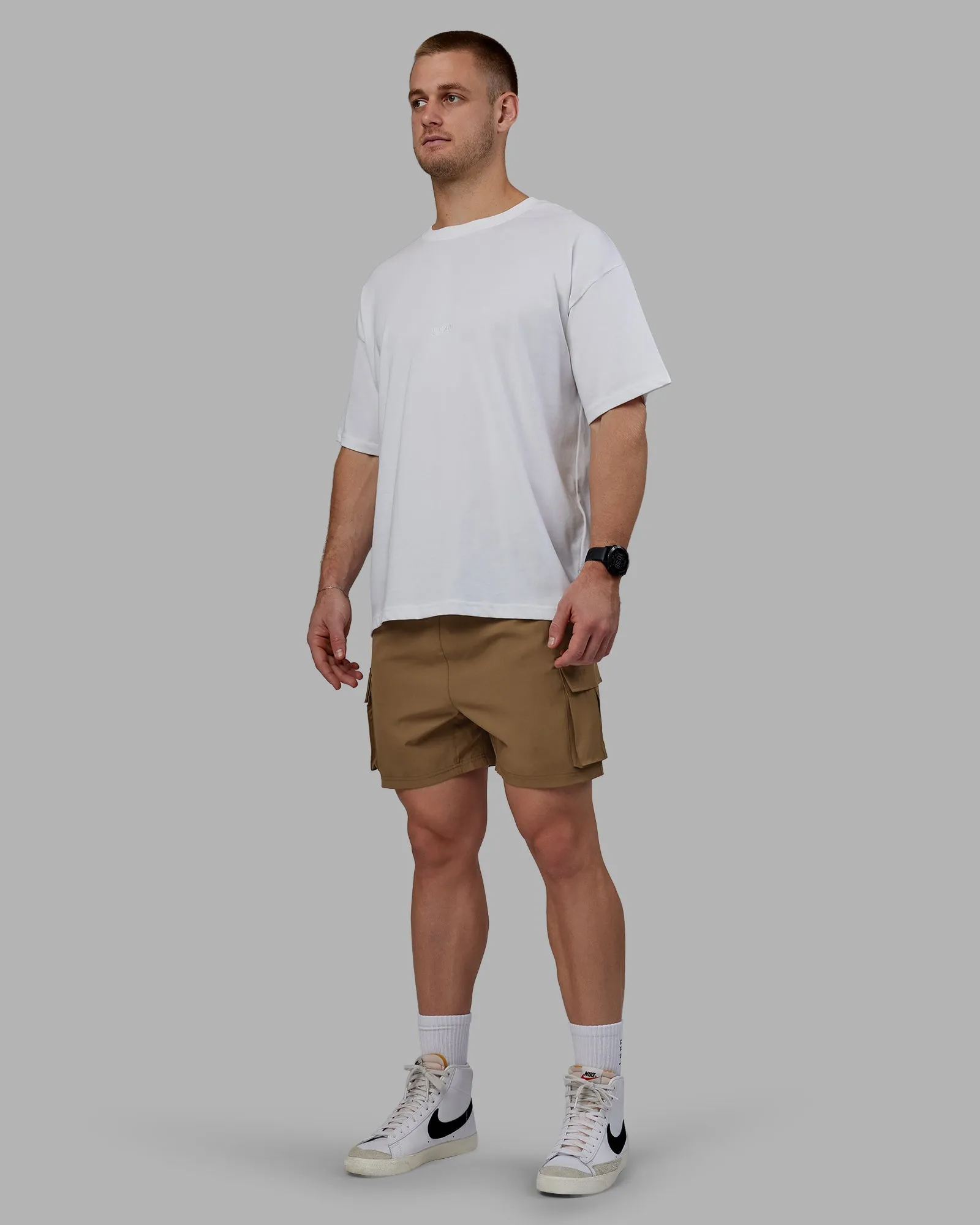 Energy Stretch 6" Performance Cargo Short - Otter sold by LSKD product image thumbnail 5