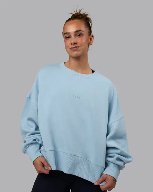 MVP Oversized Sweater - Glacial Blue sold by LSKD