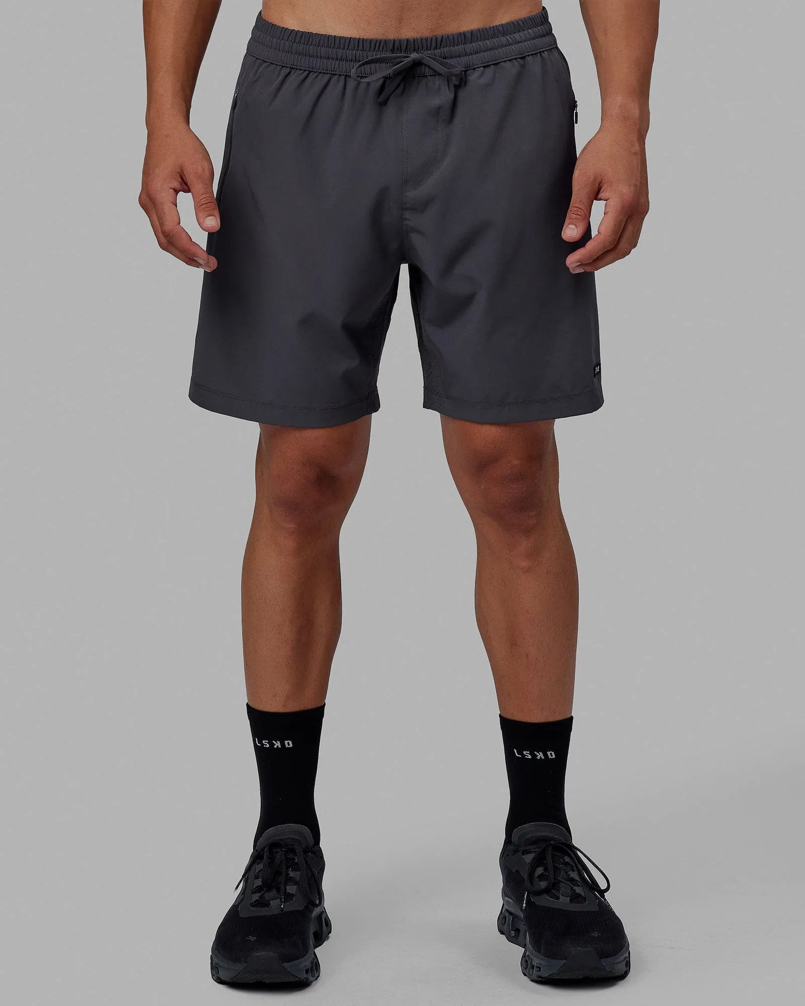 Rep 7" Performance Shorts - Asphalt sold by LSKD