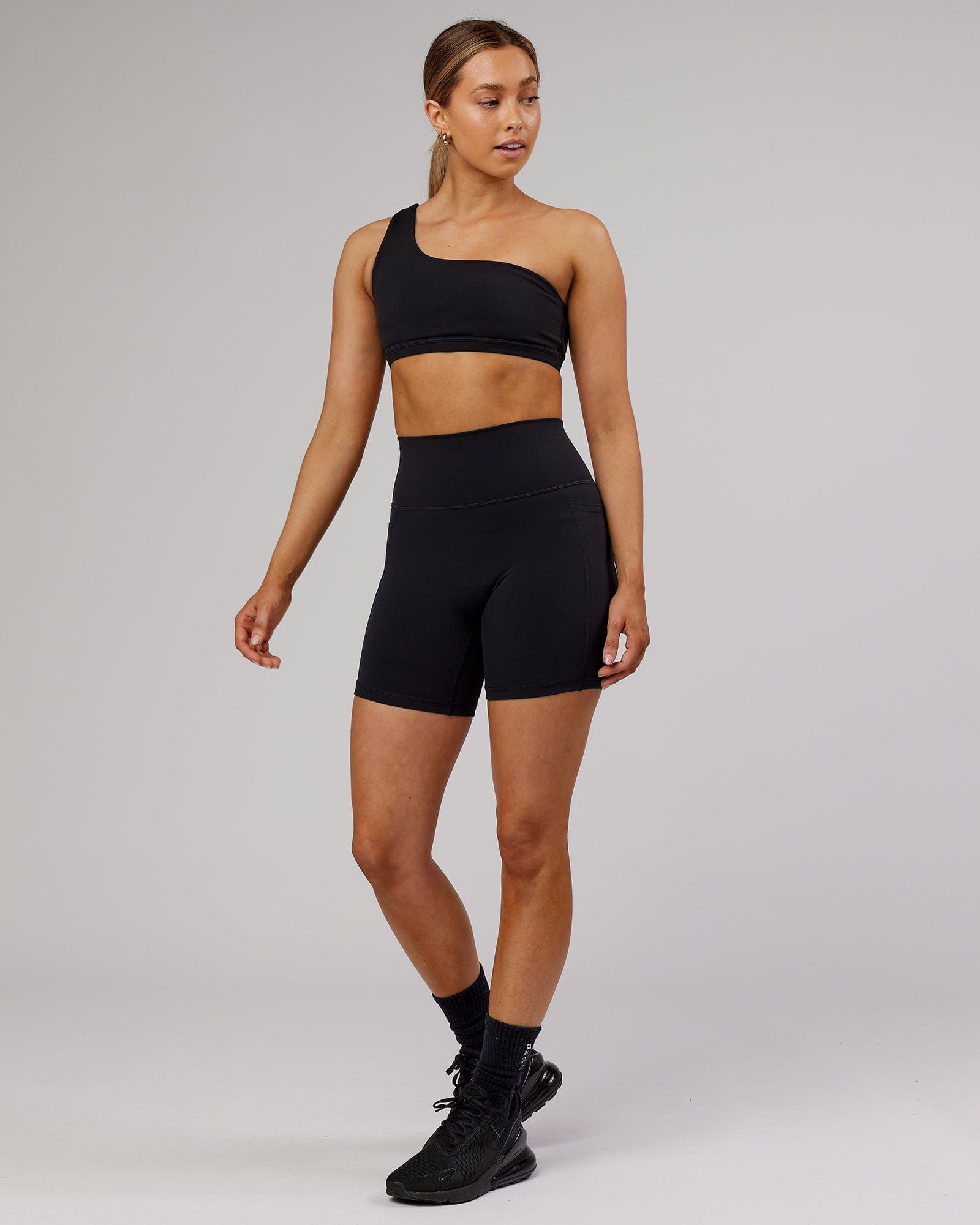 Flex Sports Bra - Black sold by LSKD product image thumbnail 3
