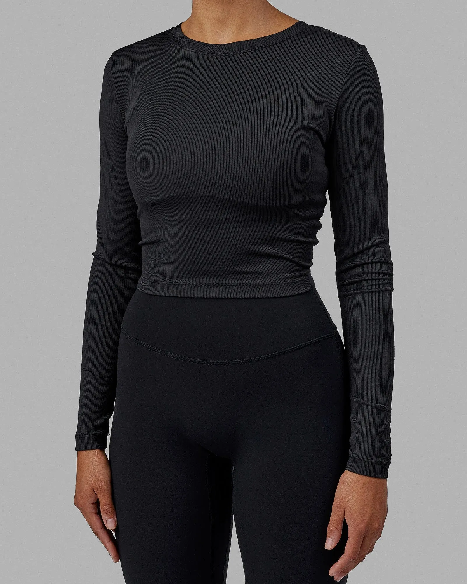 Kick On LS Tee - Black sold by LSKD product image thumbnail 4