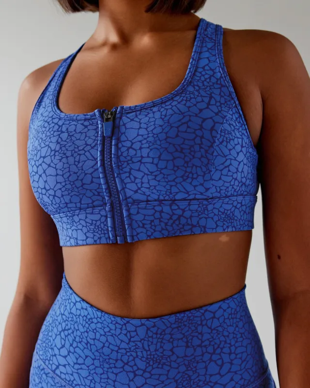 Sprint Sports Bra - Ocean Scale sold by LSKD