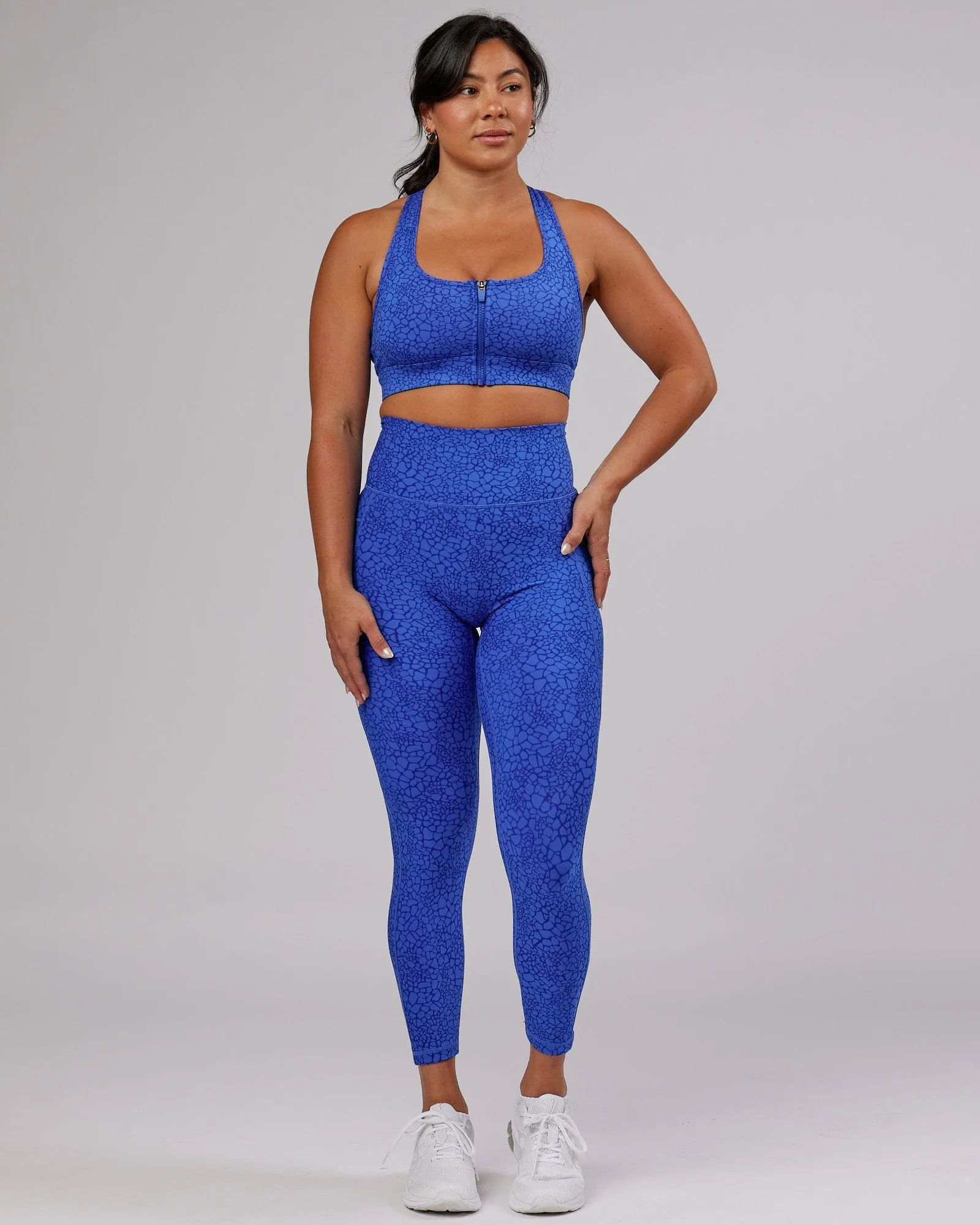 Sprint Sports Bra - Ocean Scale sold by LSKD product image thumbnail 3