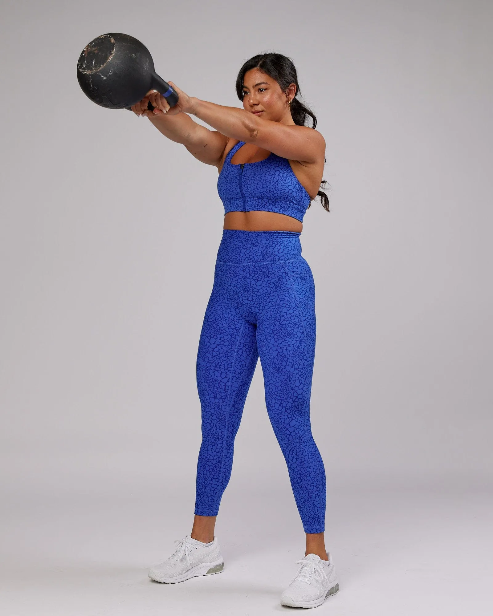 Sprint Sports Bra - Ocean Scale sold by LSKD product image thumbnail 5