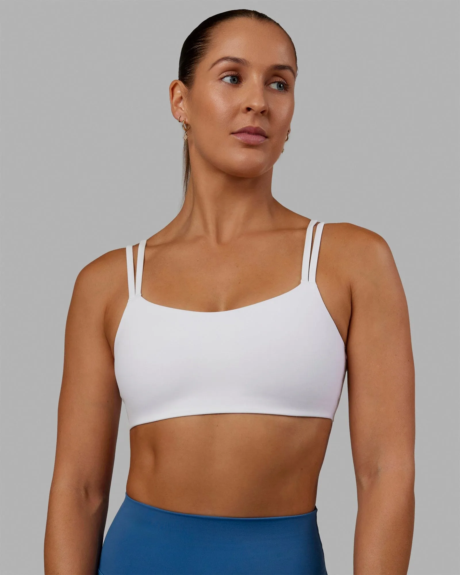 Vantage Sports Bra - White sold by LSKD product image thumbnail 4