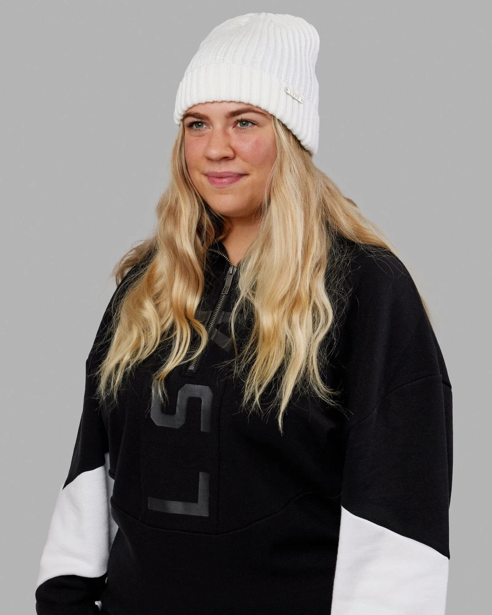 Alpine Beanie - White sold by LSKD product image thumbnail 2