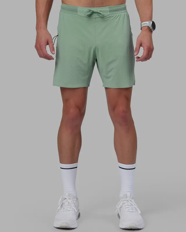 UltraAir 6" Lined Performance Shorts - Iceberg Green sold by LSKD