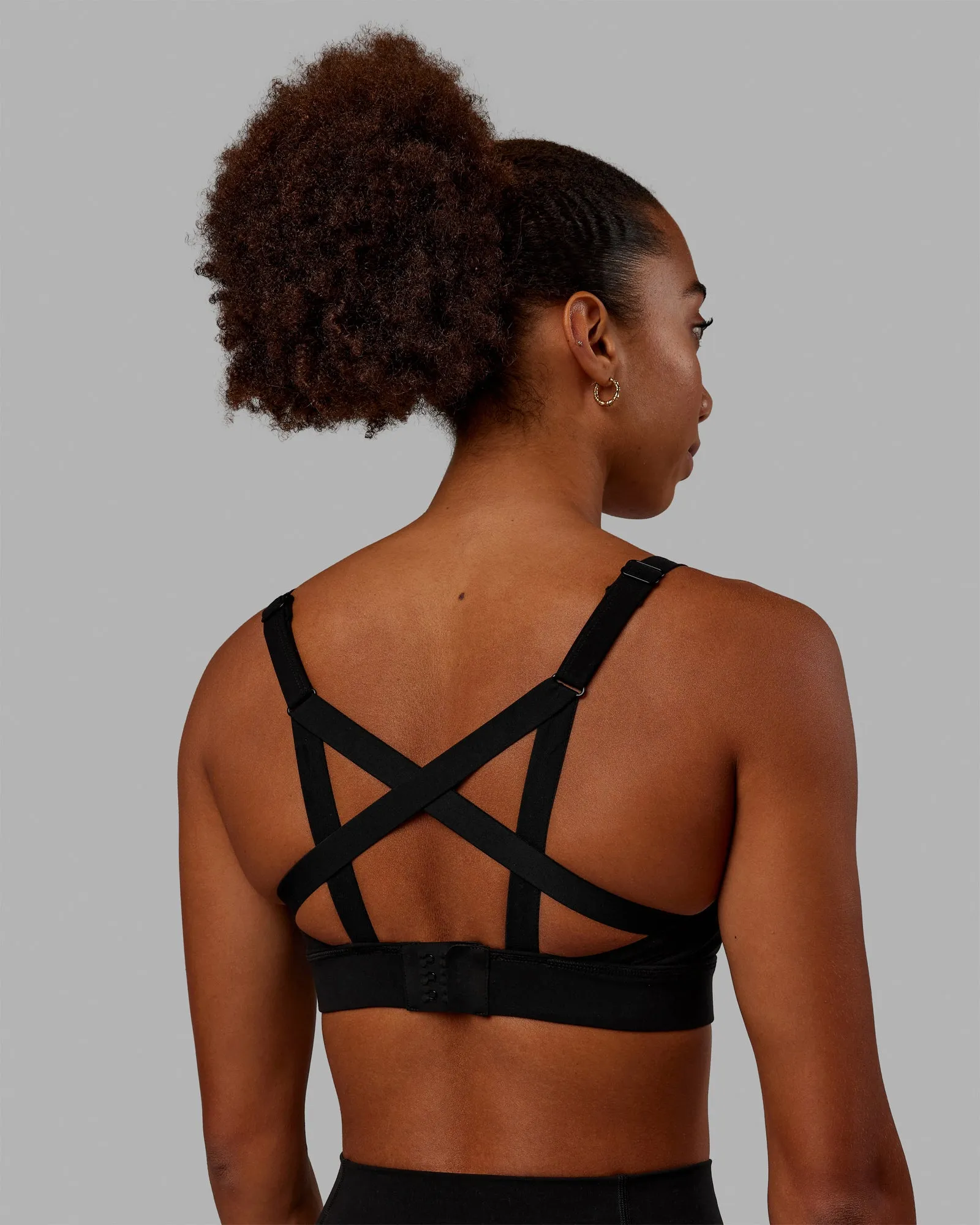 Interval Sports Bra - Black sold by LSKD product image thumbnail 2