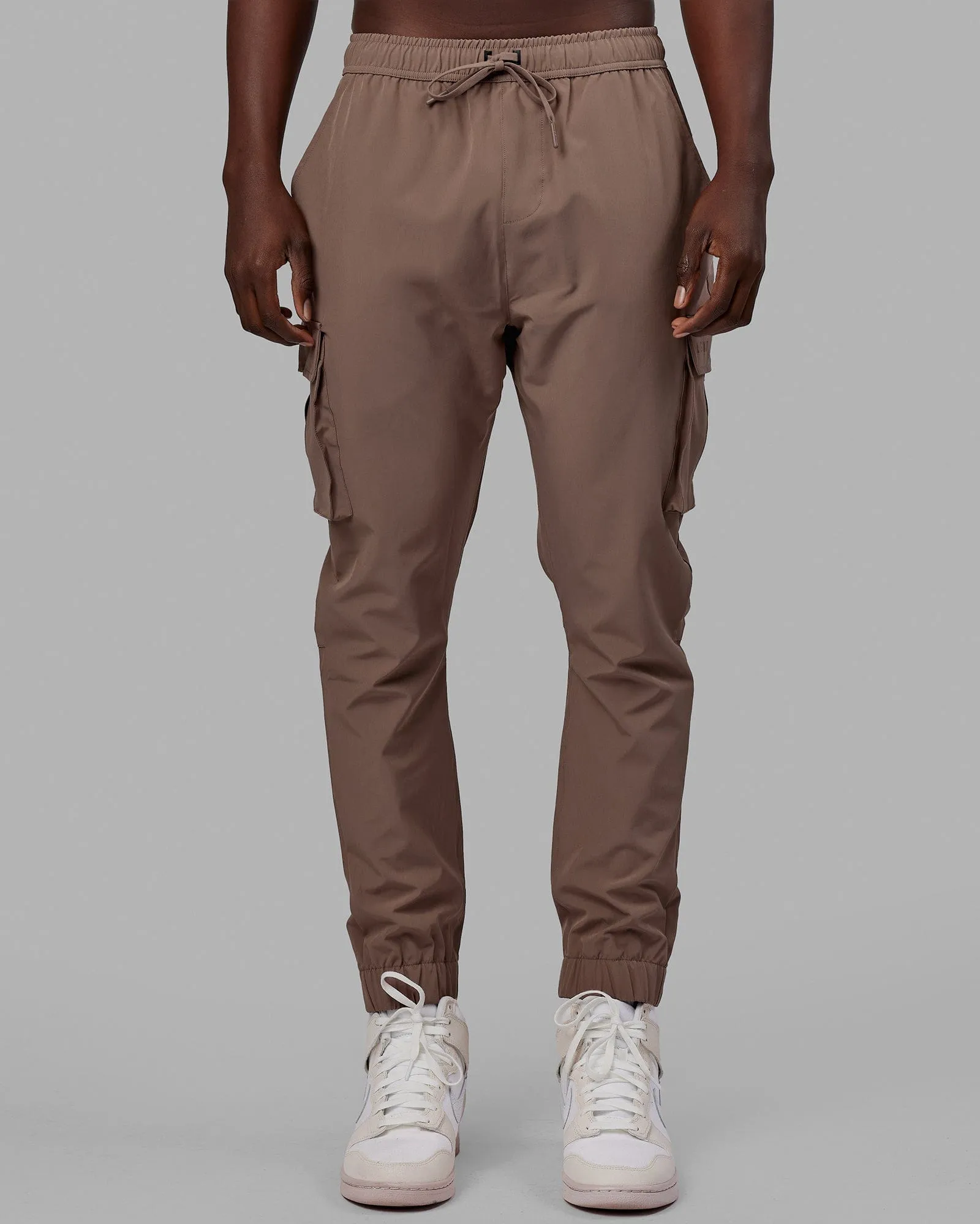 Energy Stretch Performance Cargo Joggers - Deep Taupe sold by LSKD