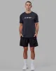 LSKD x FS VapourFLX Trainer Tee - Black Marl sold by LSKD