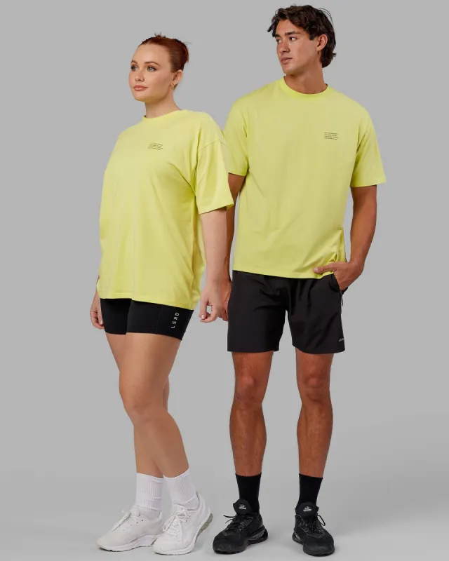 Unisex Strive FLXCotton Tee Oversize - Citrus Green sold by LSKD