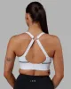 Pulse Sports Bra - White sold by LSKD