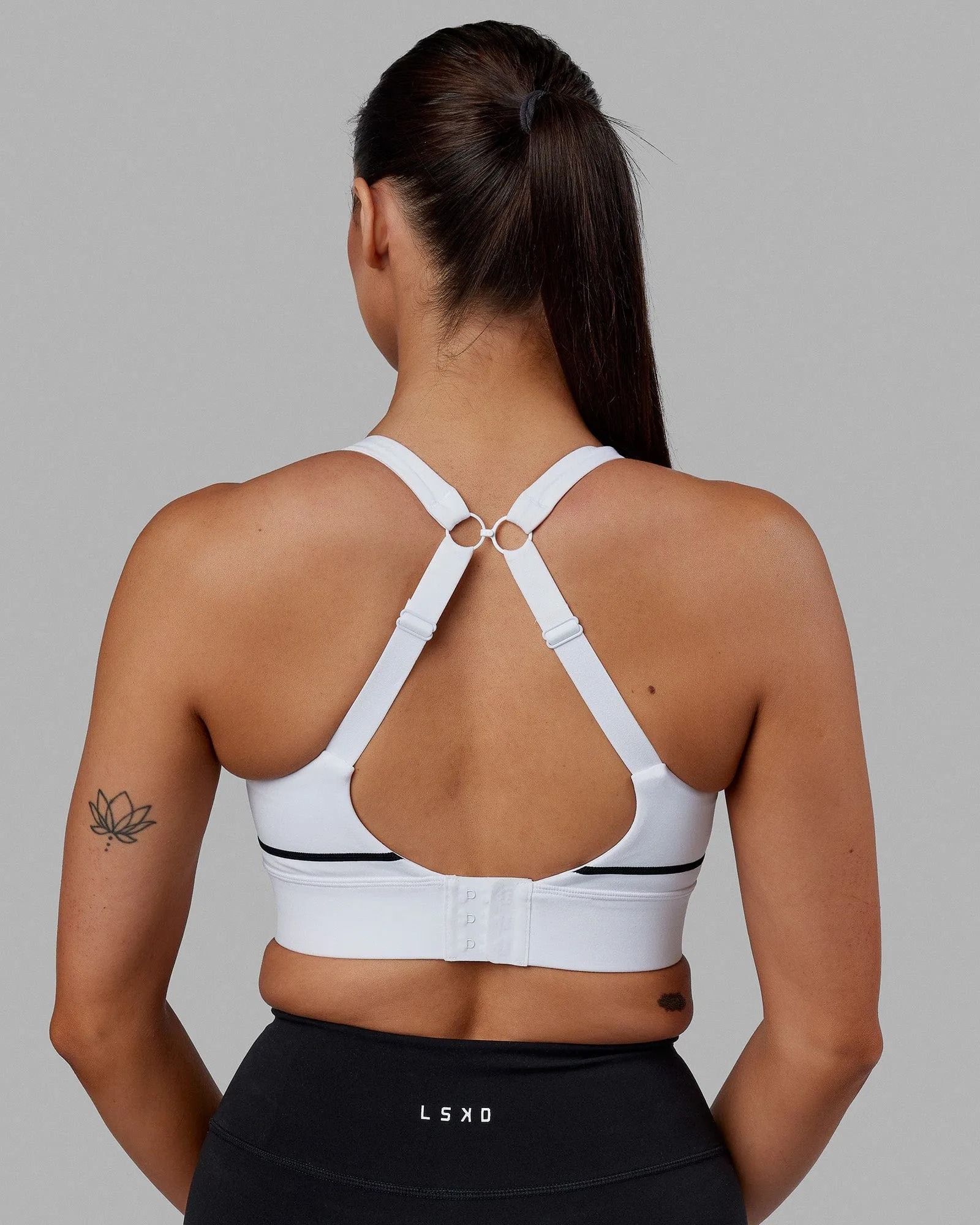 Pulse Sports Bra - White sold by LSKD product image thumbnail 2