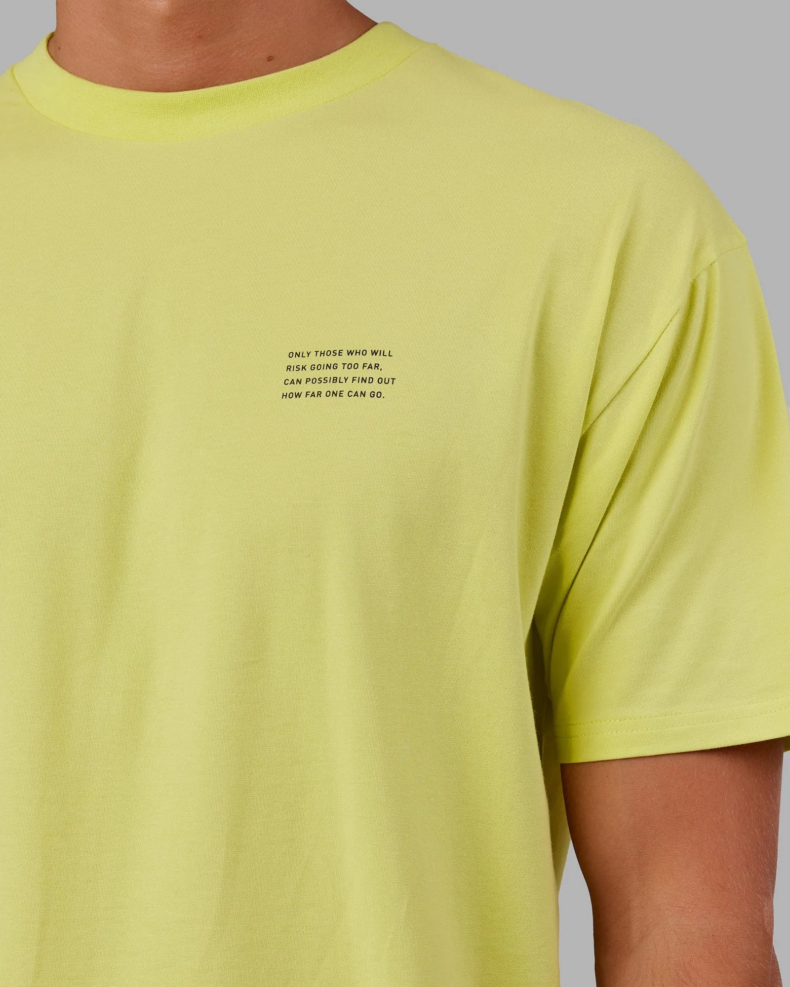 Unisex Strive FLXCotton Tee Oversize - Citrus Green sold by LSKD product image thumbnail 2