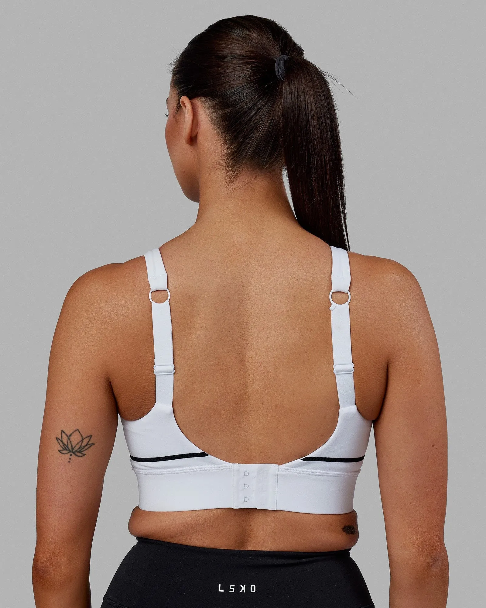 Pulse Sports Bra - White sold by LSKD product image thumbnail 5