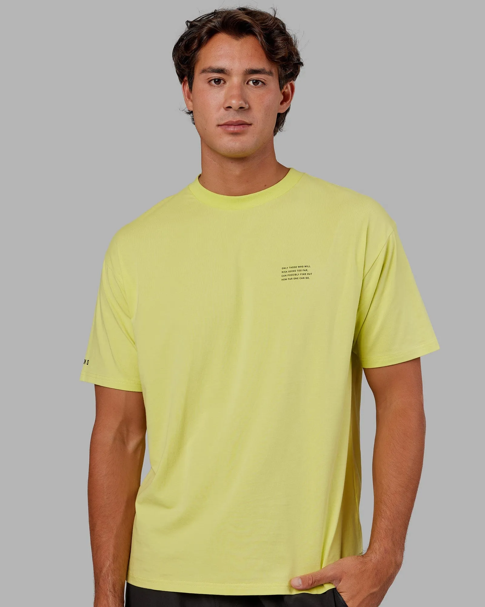 Unisex Strive FLXCotton Tee Oversize - Citrus Green sold by LSKD product image thumbnail 5