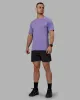 AeroFLX+ Seamless Tee - Dahlia Purple Marl sold by LSKD