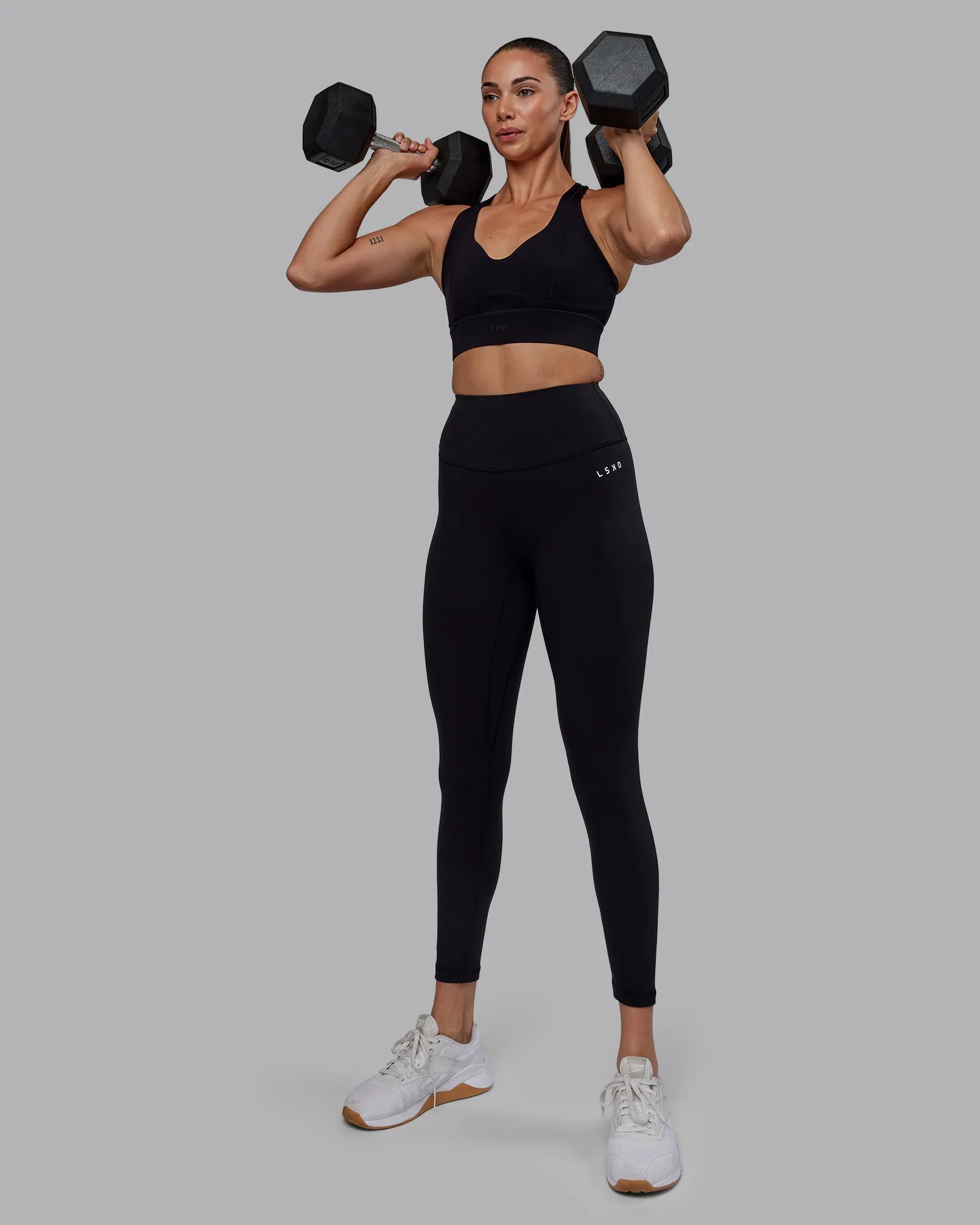 RXD High Waist 7/8 Length Tight - Black sold by LSKD product image thumbnail 5