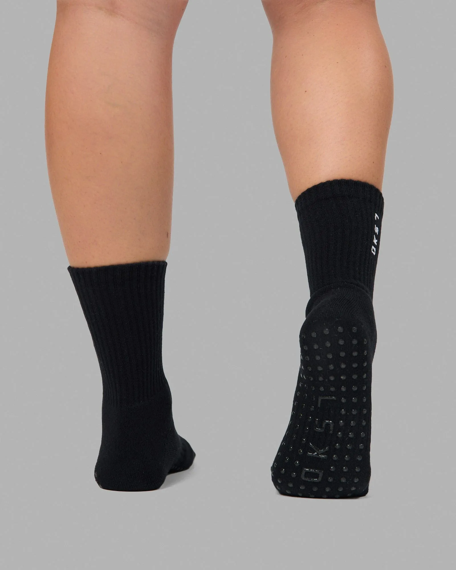 Signal Crew Pilates Grip Sock - Black-Black sold by LSKD product image thumbnail 2