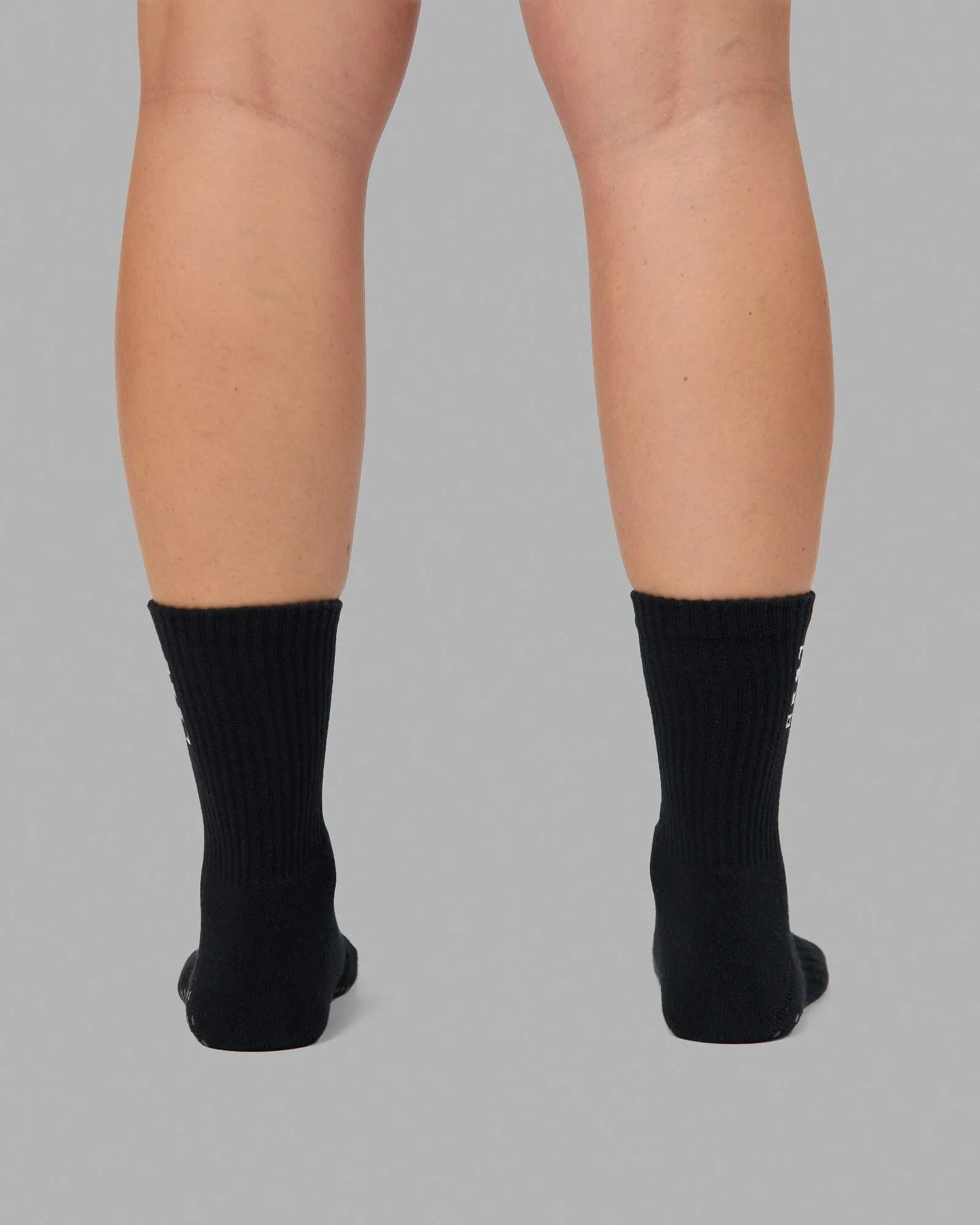Signal Crew Pilates Grip Sock - Black-Black sold by LSKD product image thumbnail 4