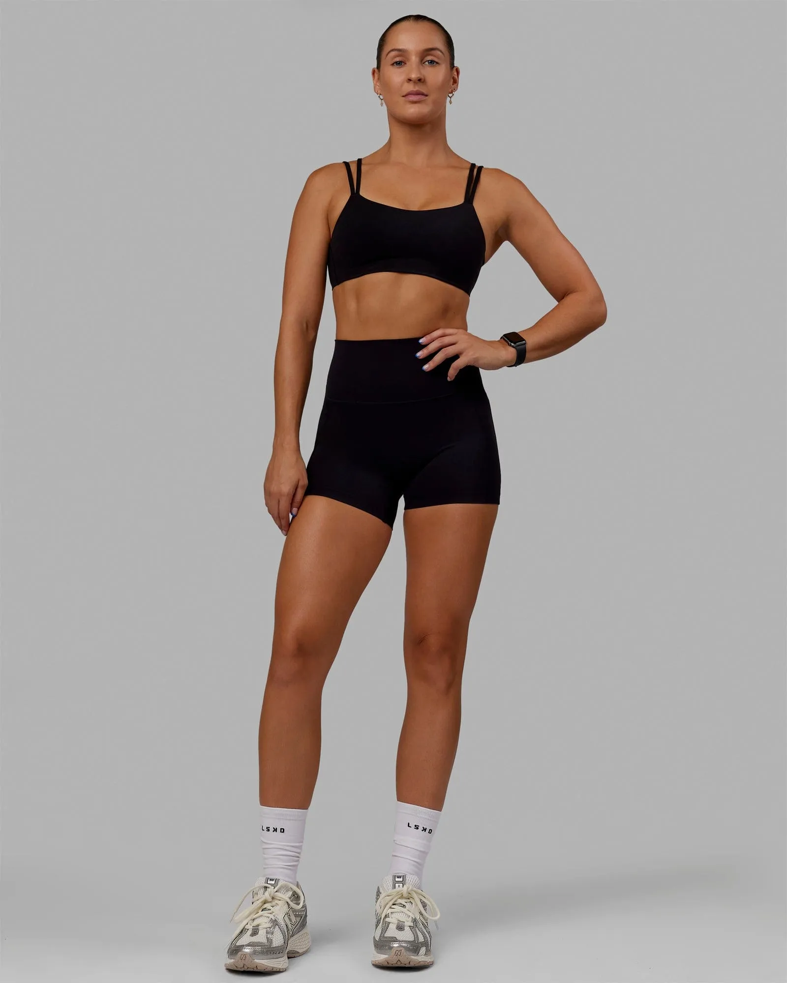 Vantage Sports Bra - Black sold by LSKD product image thumbnail 4