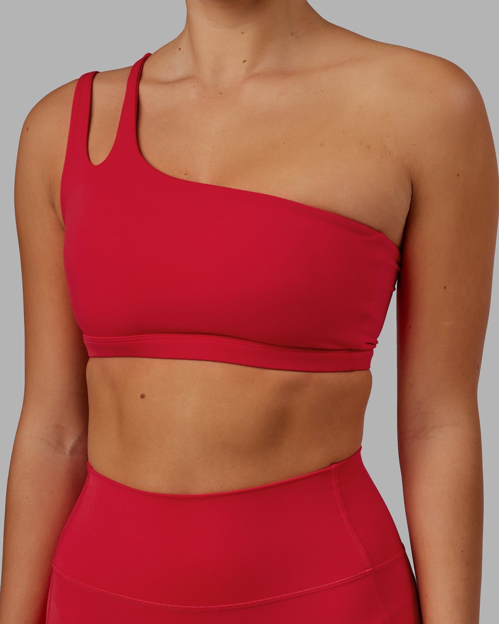 Set Up Sports Bra - Scarlet sold by LSKD product image thumbnail 5