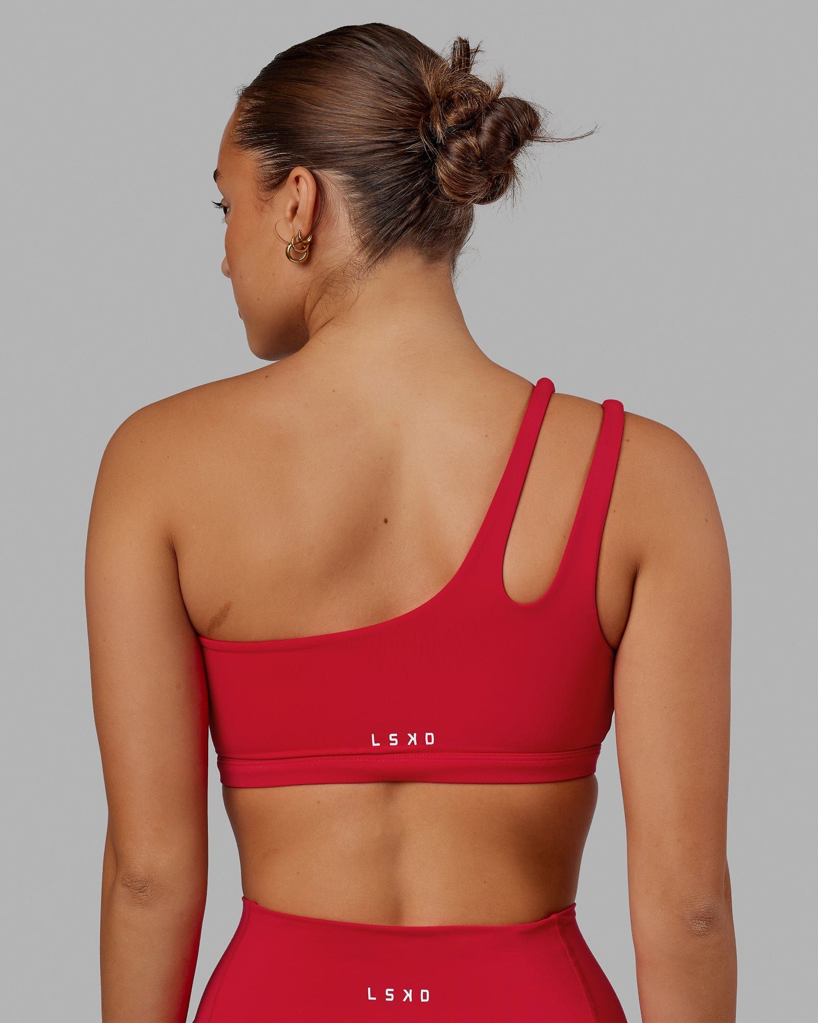 Set Up Sports Bra - Scarlet sold by LSKD