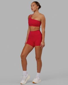 Set Up Sports Bra - Scarlet sold by LSKD