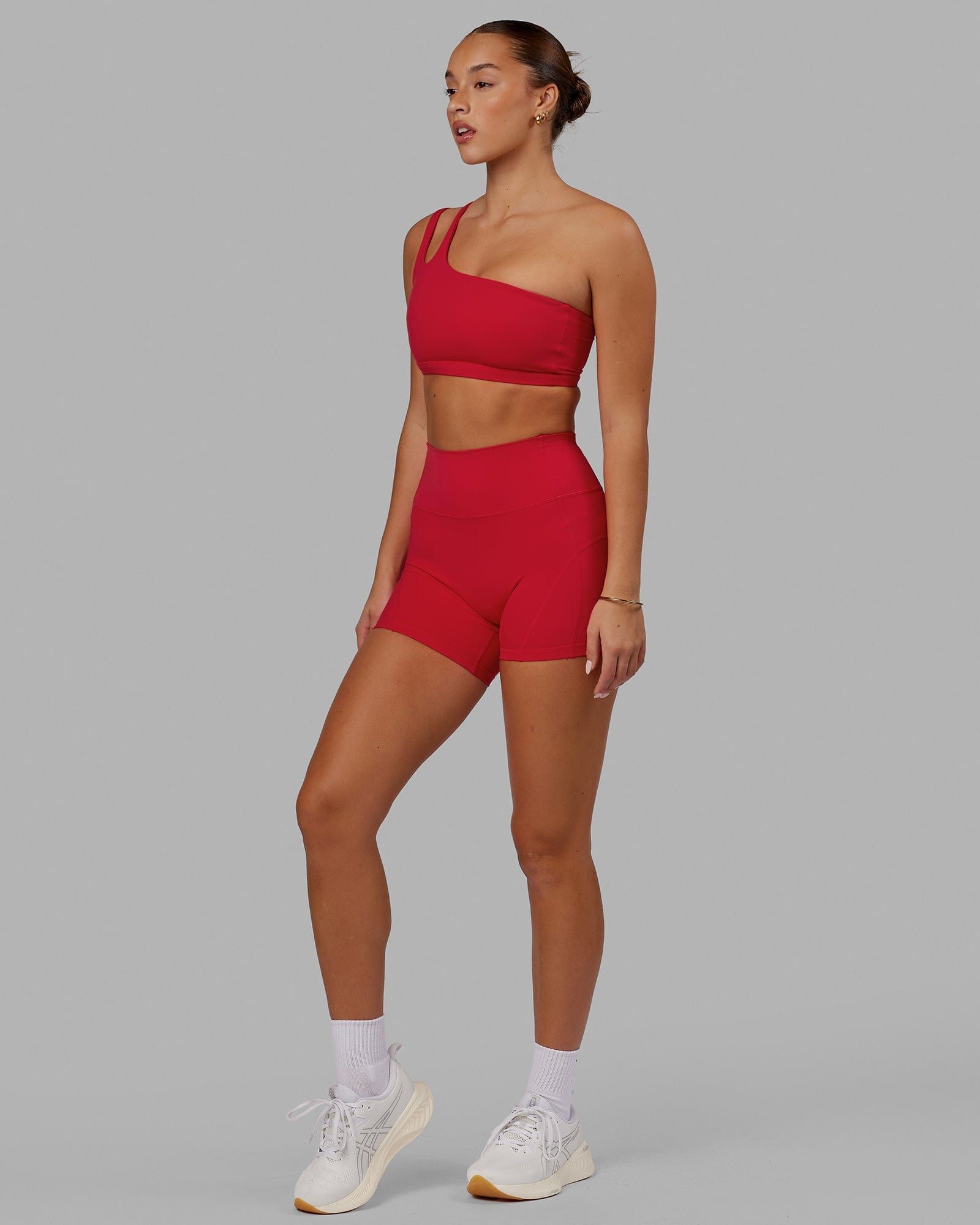 Set Up Sports Bra - Scarlet sold by LSKD product image thumbnail 3