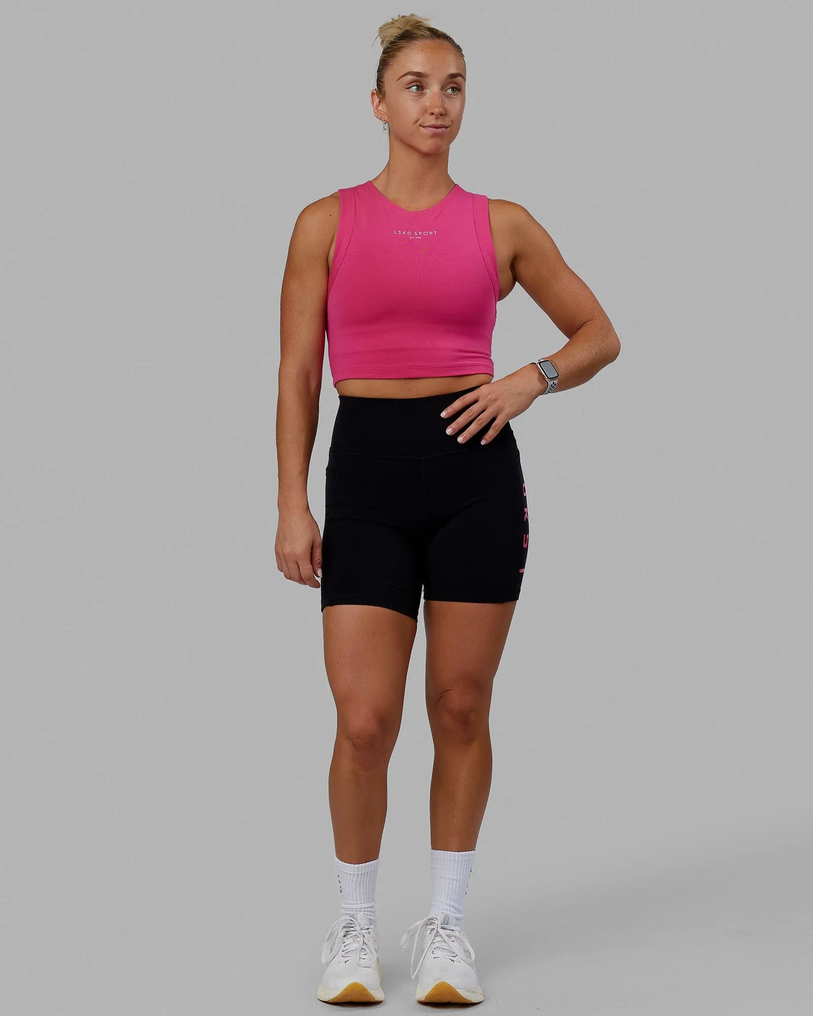 Run Tank - Magenta-White sold by LSKD product image thumbnail 5