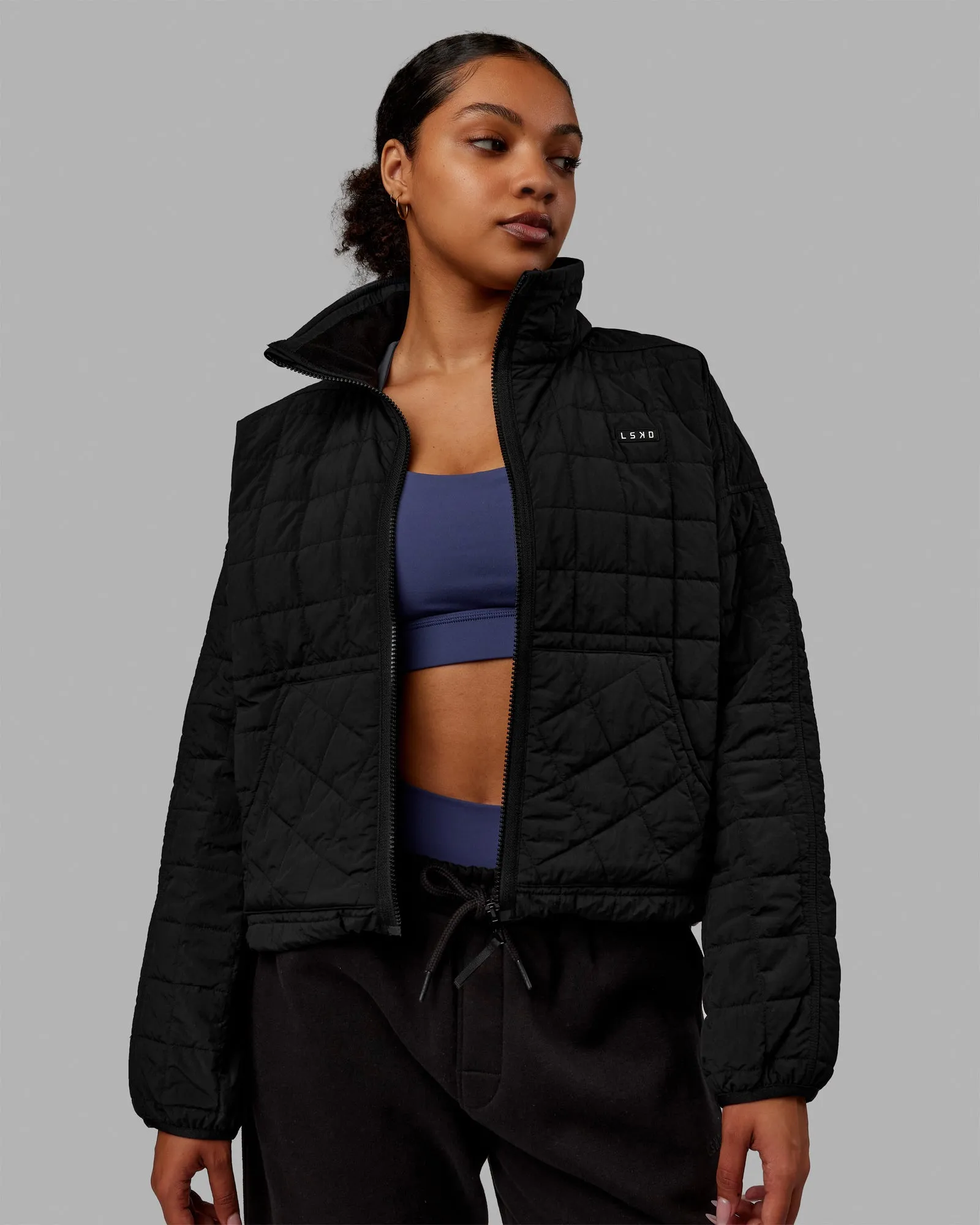 Thrive Packable Jacket - Black sold by LSKD product image thumbnail 2