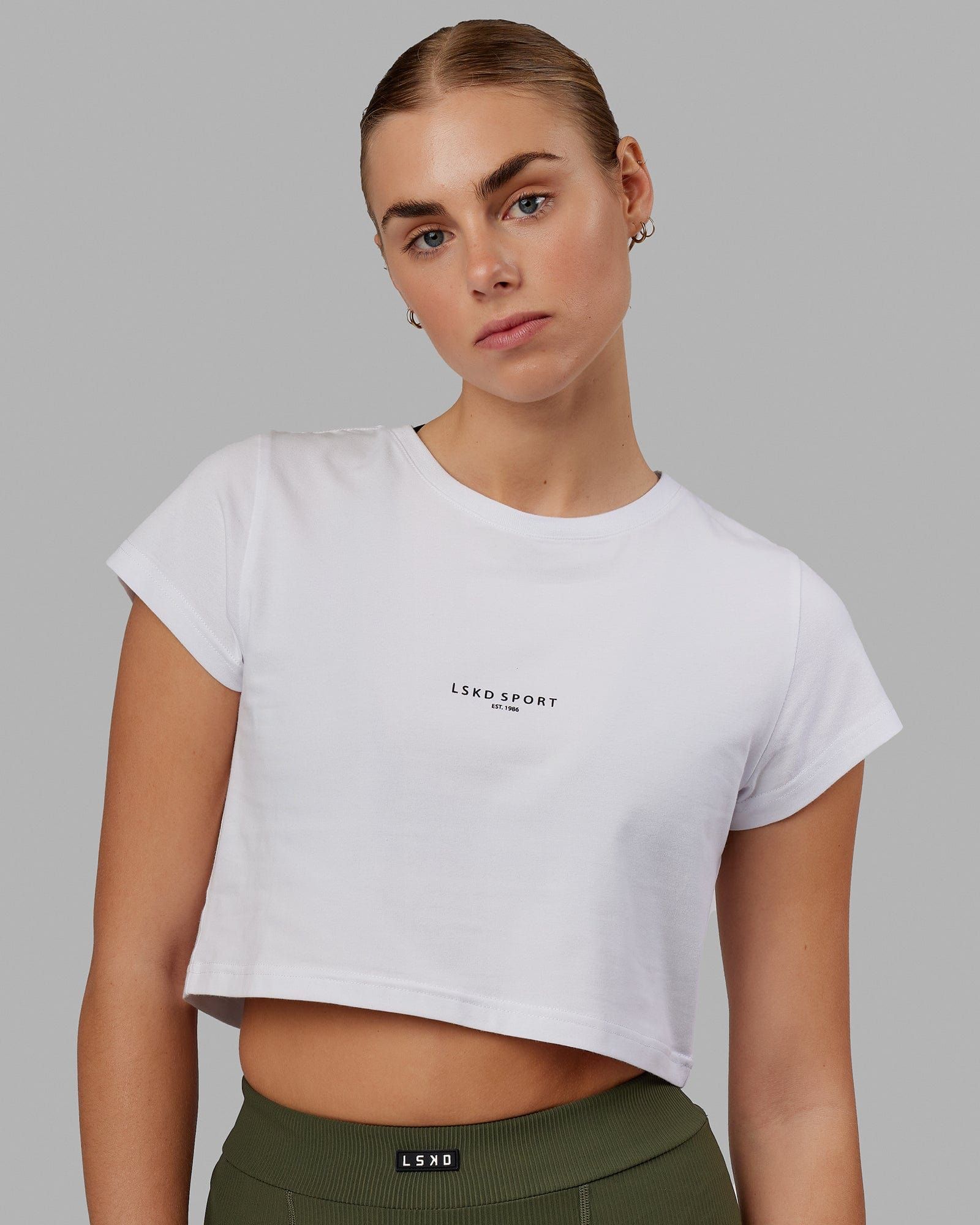 Front Runner Baby Tee - White sold by LSKD product image thumbnail 2