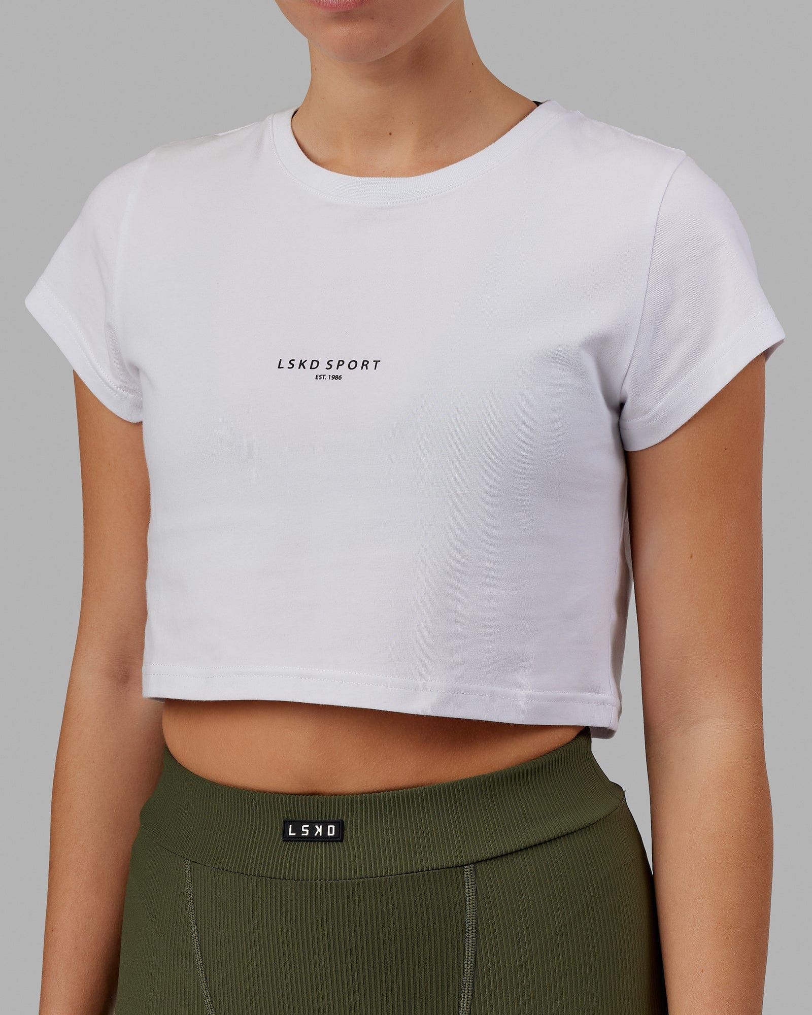 Front Runner Baby Tee - White sold by LSKD product image thumbnail 5