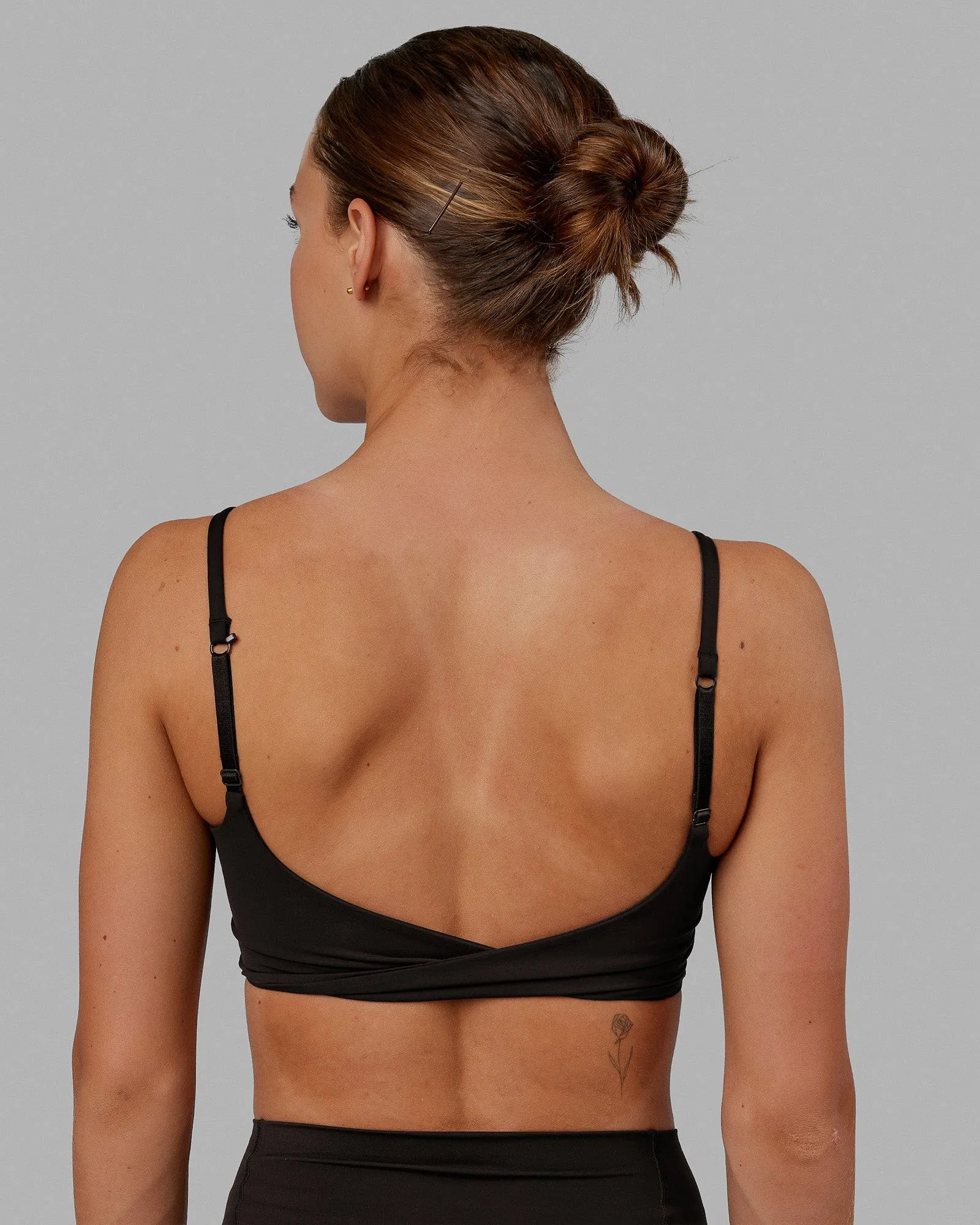 Twist Sports Bra - Dark Walnut sold by LSKD product image thumbnail 2