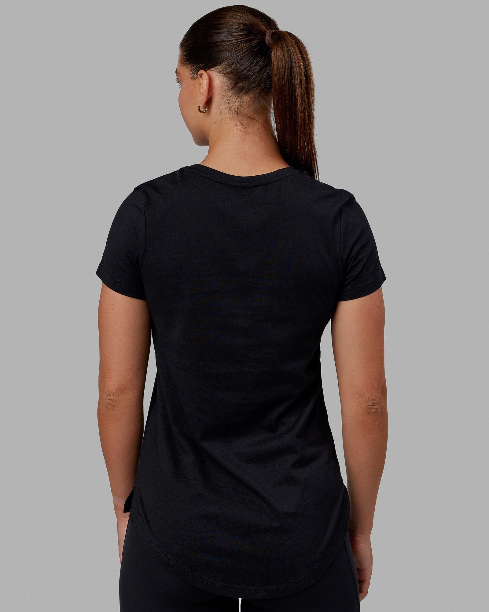 Luna Tee - Black-White sold by LSKD product image thumbnail 3
