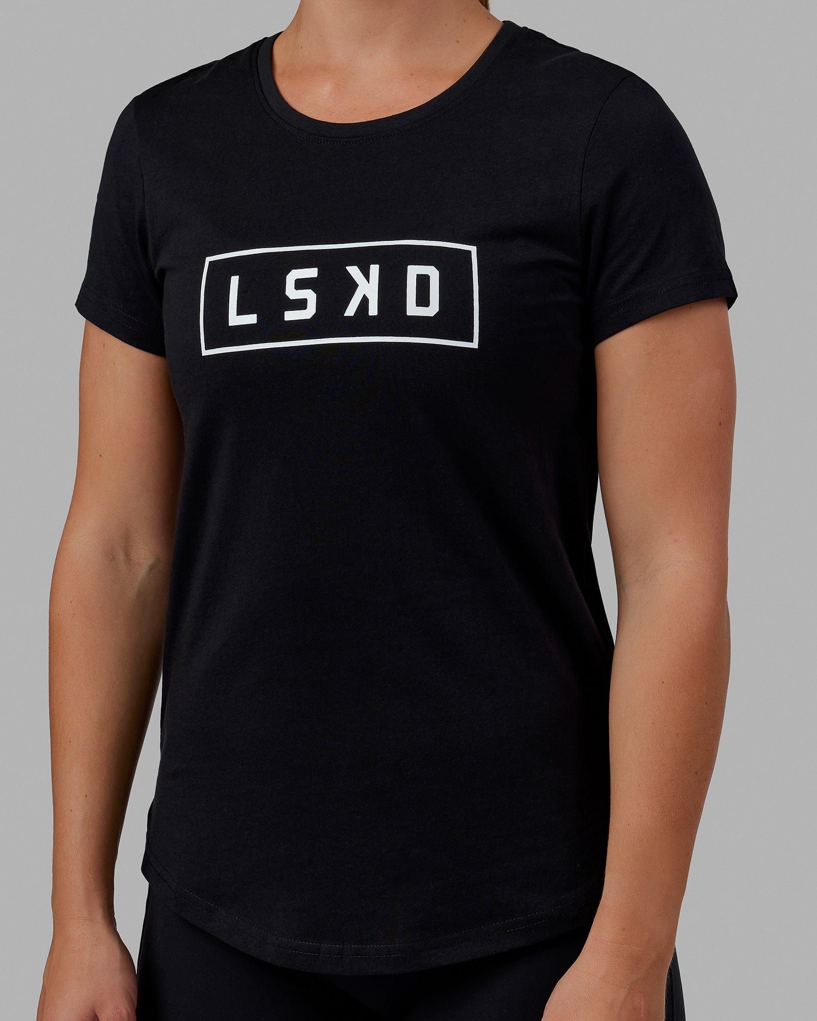 Luna Tee - Black-White sold by LSKD product image thumbnail 5